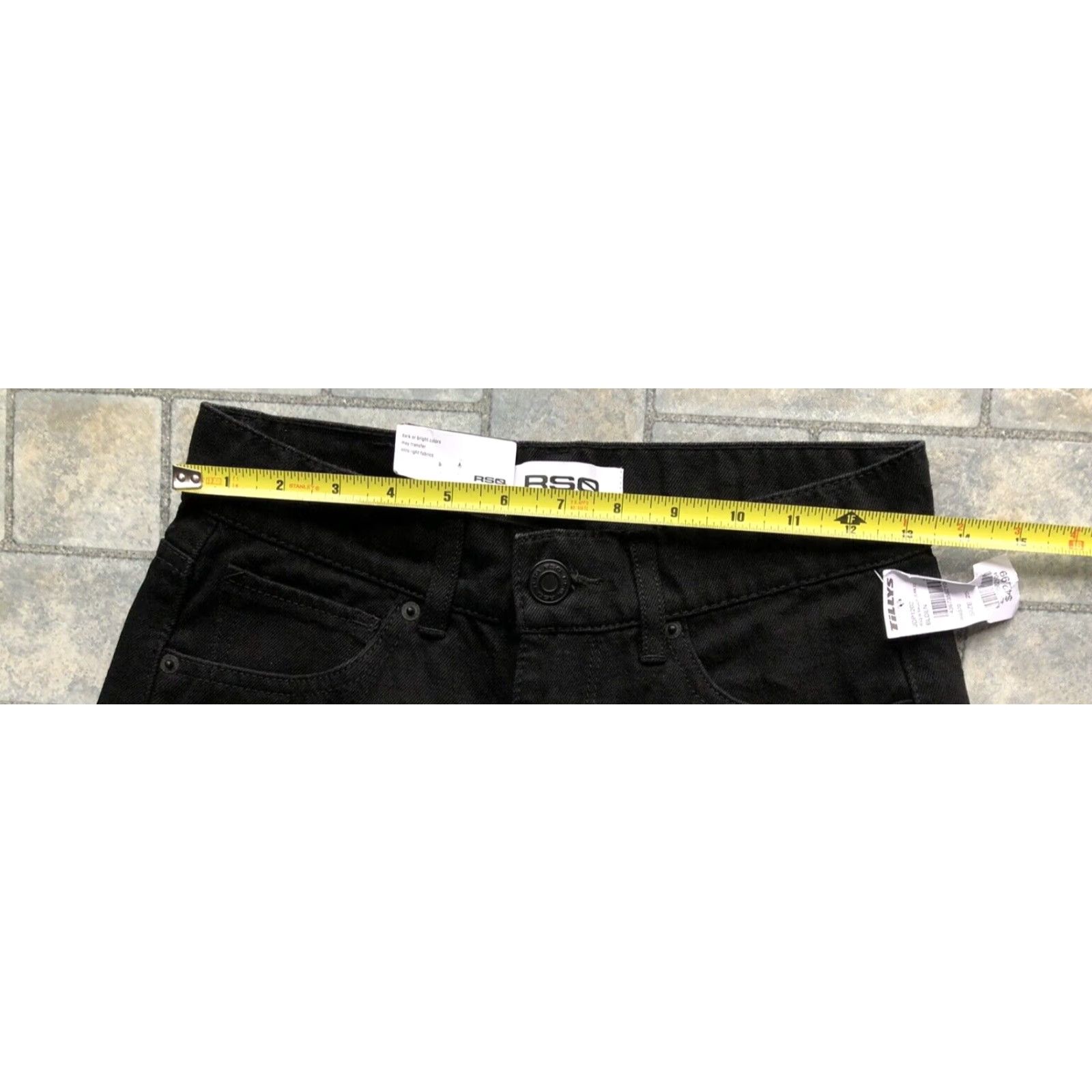 Rsq RSQ Jeans Baggy Black 25 Women 100% Cotton NWT Tilly’s 90s Punk Preppy MSRP 42.99 Regular Modern Casual Tilly’s Size 42" / US 20 - 4 Thumbnail