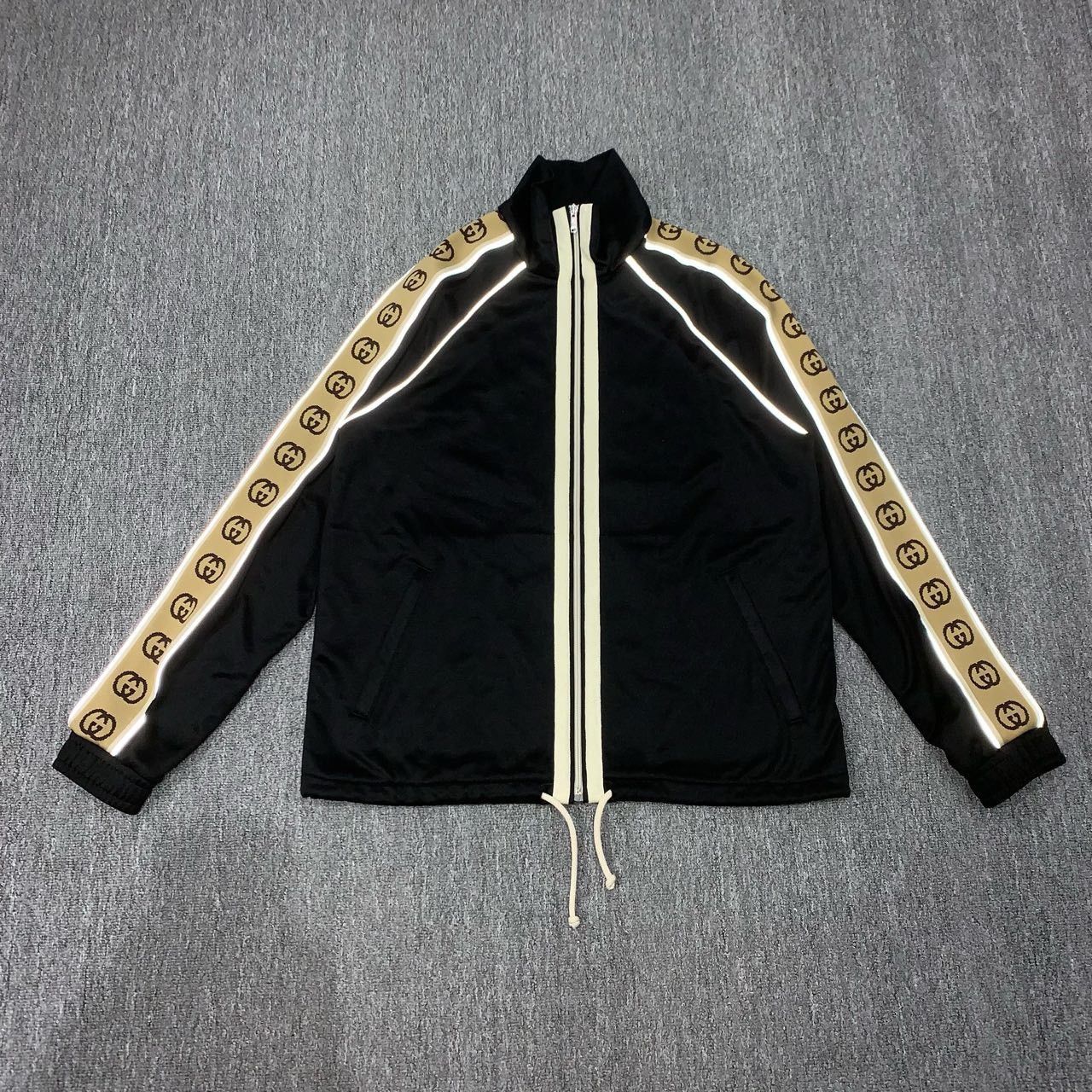 Gucci Gucci double G string label 3M reflective stripe jacket 250 Size US S / EU 44-46 / 1 - 8 Thumbnail