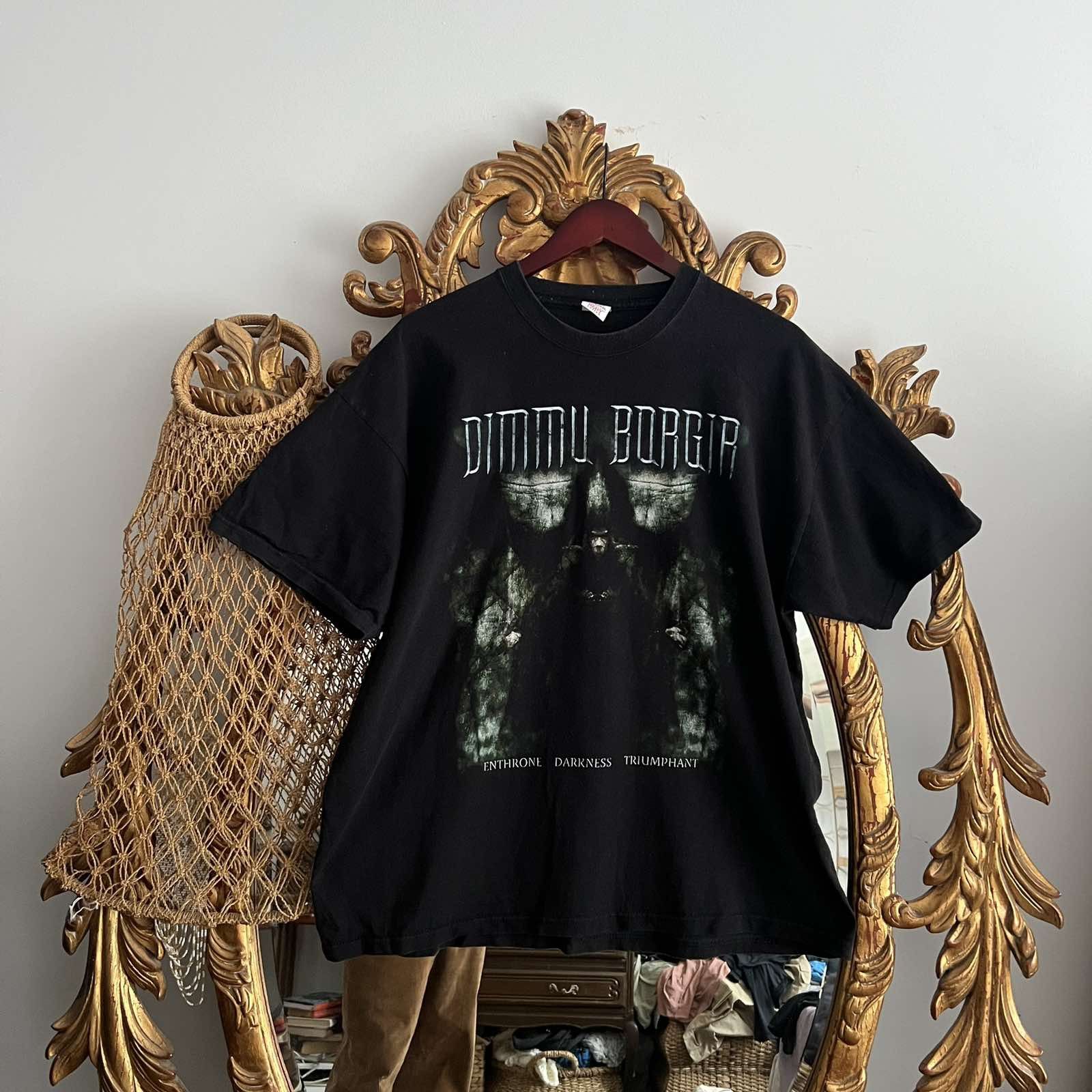 Band Tees Dimmu Borgir tour 2011 t-shirt Sz XXL Size US XXL / EU 58 / 5 - 1 Thumbnail