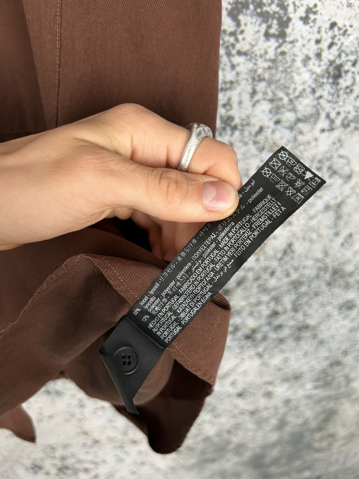 Zara Zara Brown Overshirt Basic Streetwear Elegant Rock Punk Size US S / EU 44-46 / 1 - 6 Thumbnail