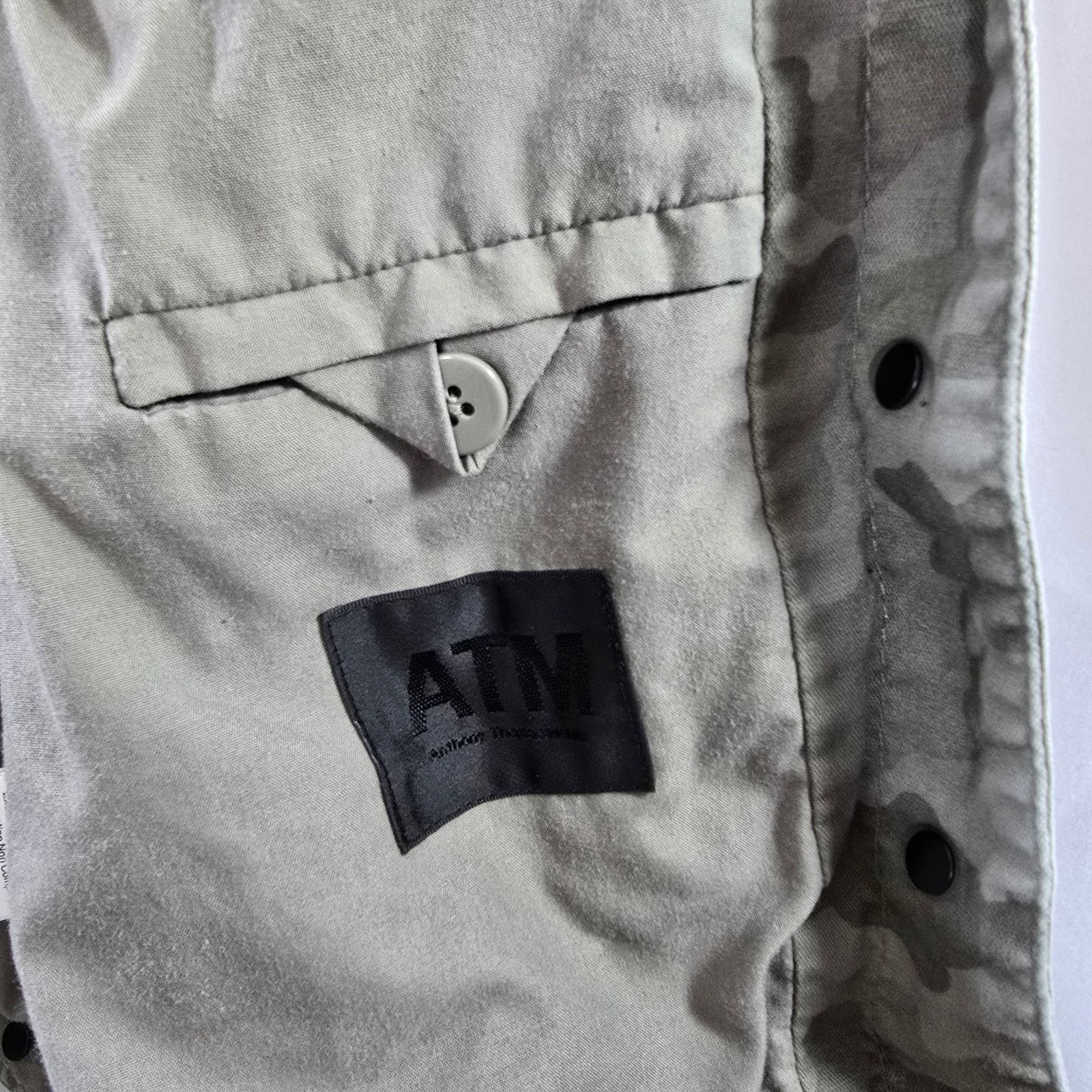 ATM Anthony Thomas Melillo ATM Anthony Thomas Melillo Camo Trucker Jacket Size Large Size L / US 10 / IT 46 - 3 Thumbnail