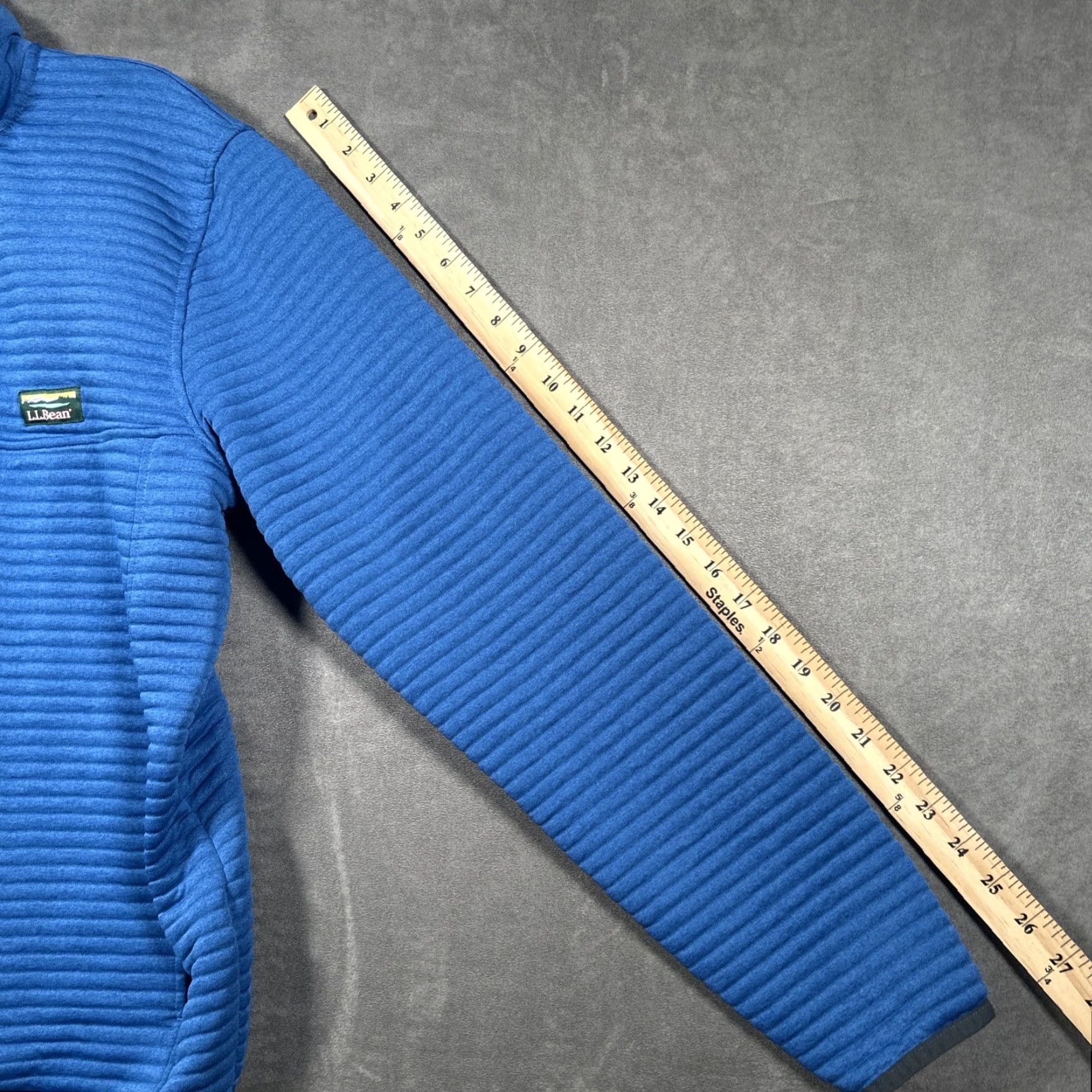 Vintage VINTAGE LL Bean Airlight Jacket Mens L Reg Snap T Ribbed Pullover Slightly Fitted Size US L / EU 52-54 / 3 - 7 Thumbnail