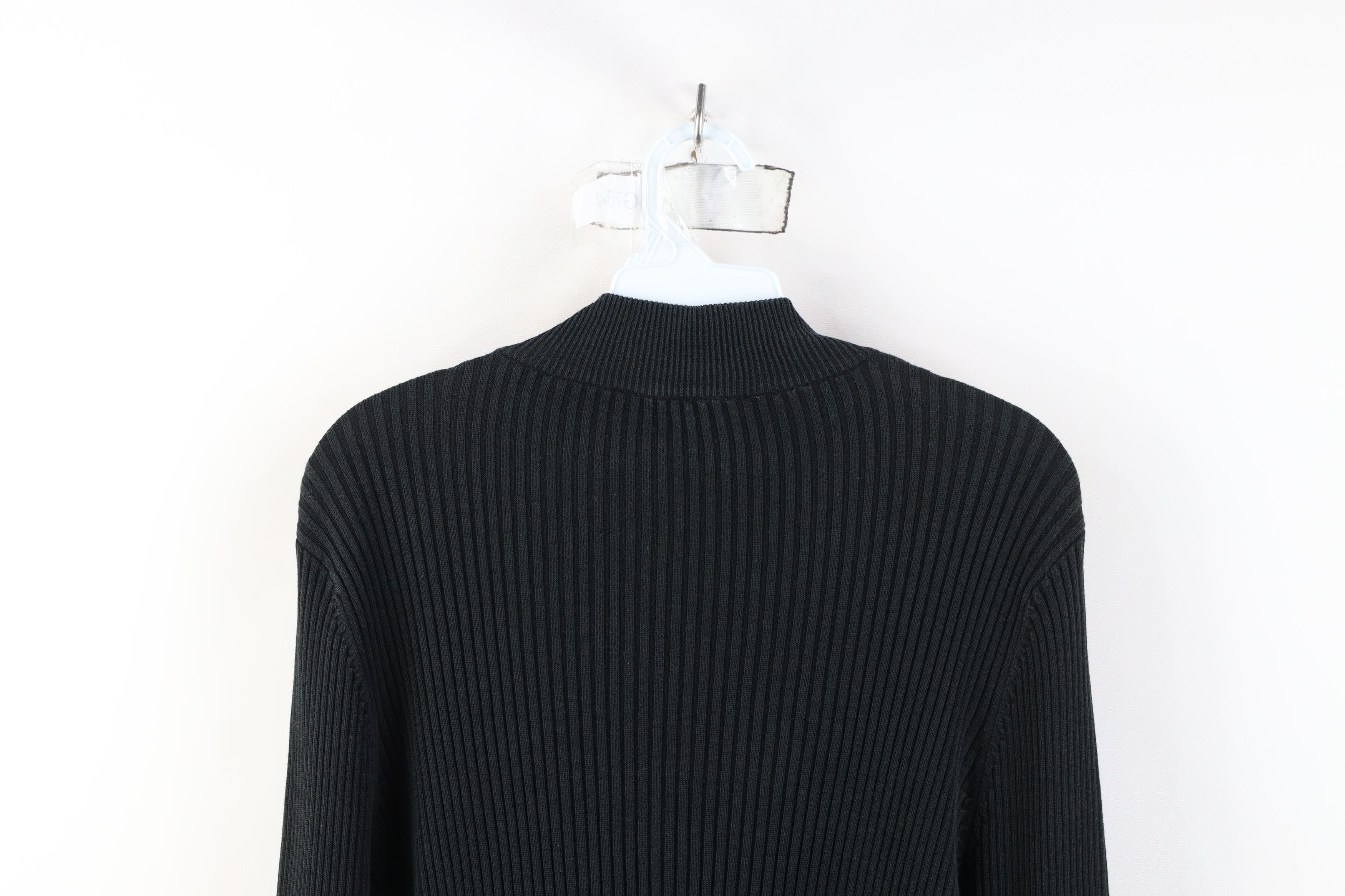 Vintage Vintage 90s Y2K Babydoll Knit Stretch Mock Neck Sweater Size XL / US 12-14 / IT 48-50 - 9 Thumbnail