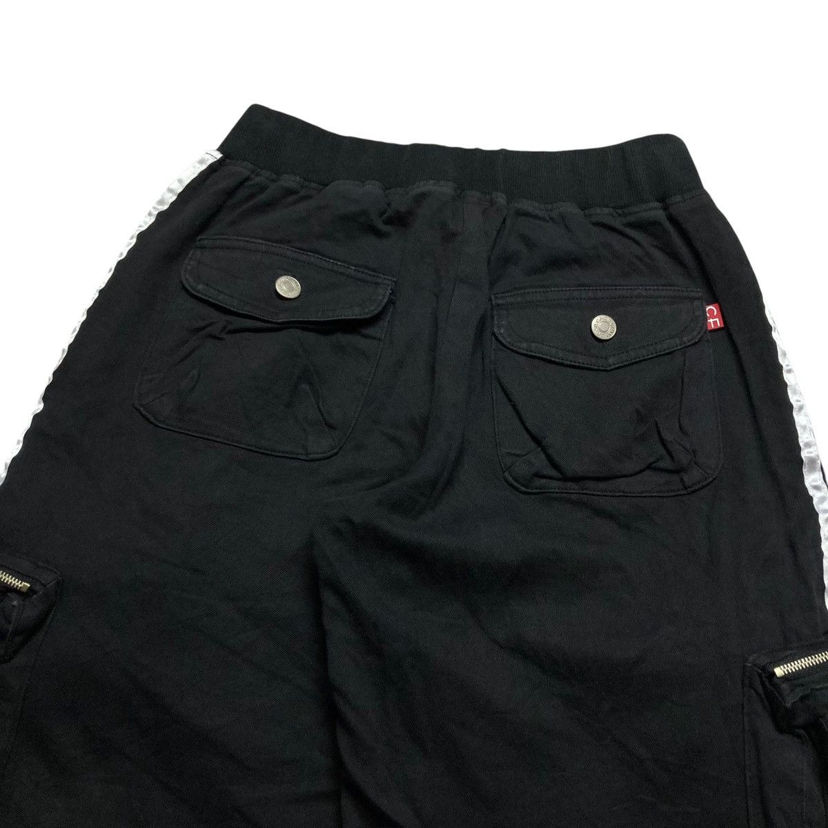 Balenciaga CF HOT Japanese Cargo Pants Striped 3D Multi Pocket Wide Leg Size US 33 - 6 Thumbnail