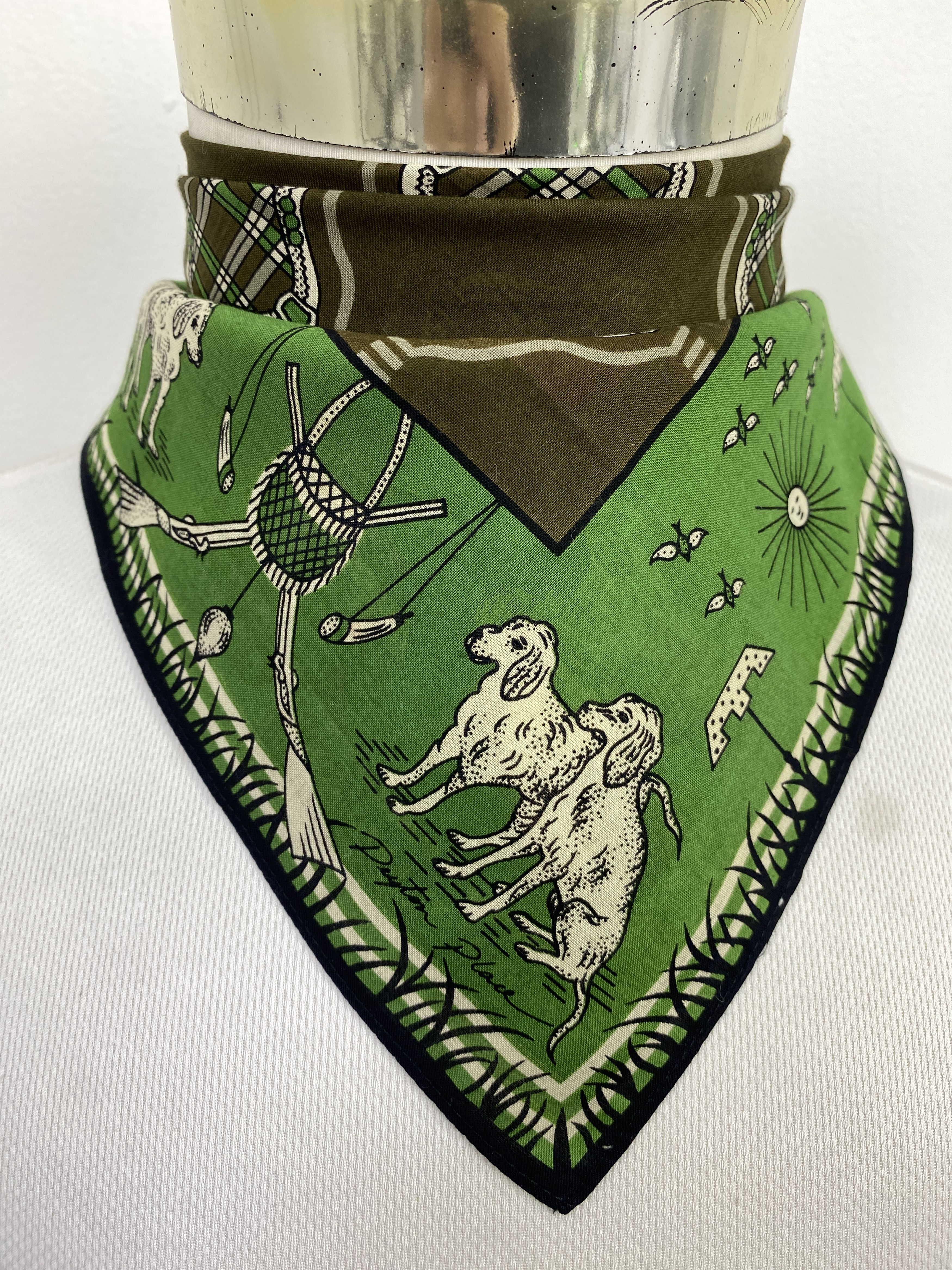 PPFM Vintage Peyton Place Handkerchief / Neckerchief KT0241 Size ONE SIZE - 2 Thumbnail