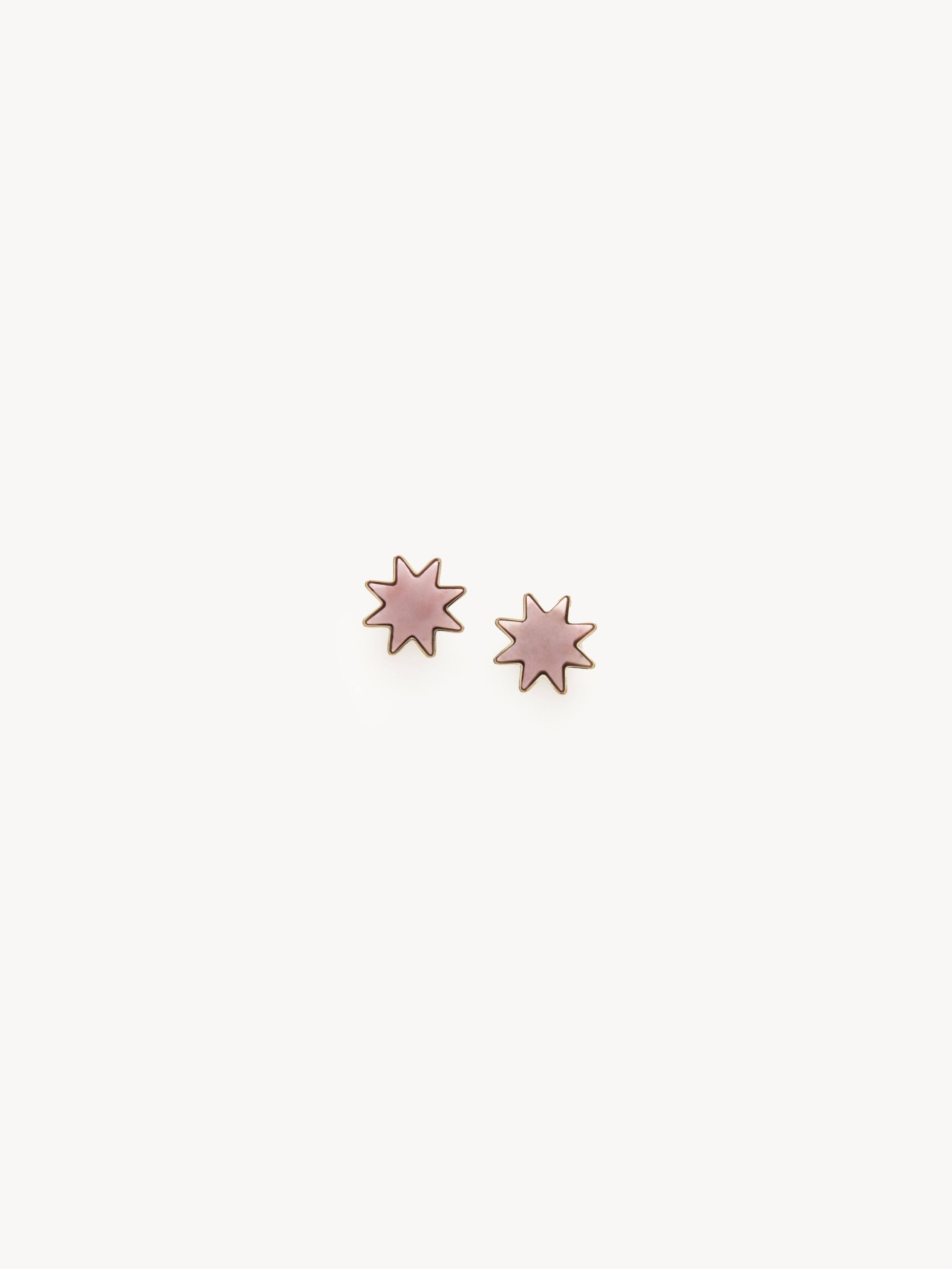 o1loc1c0424 Size: OS CHC23 Oryon Earrings in Creamy Pink