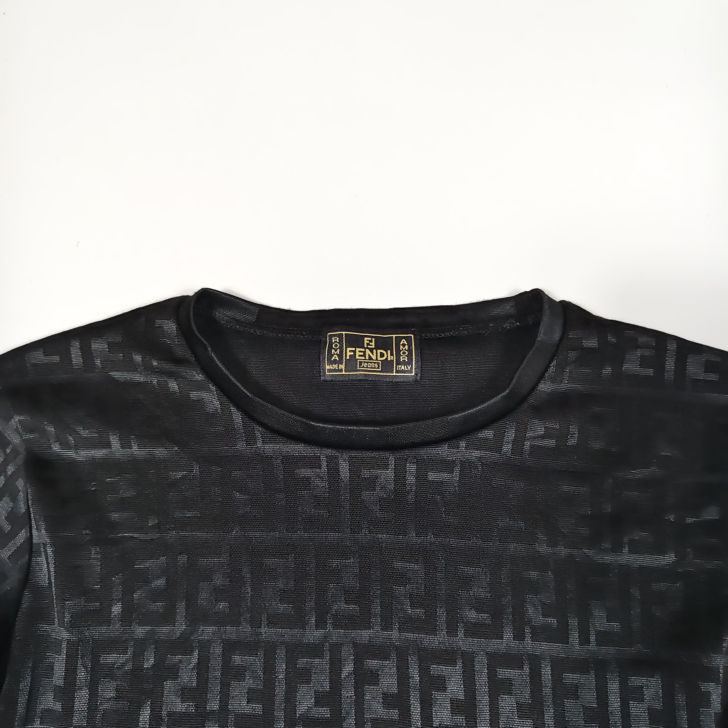 Fendi 90s Fendi Jeans Zucca Monogram Made in Italy #F Size S / US 4 / IT 40 - 3 Thumbnail