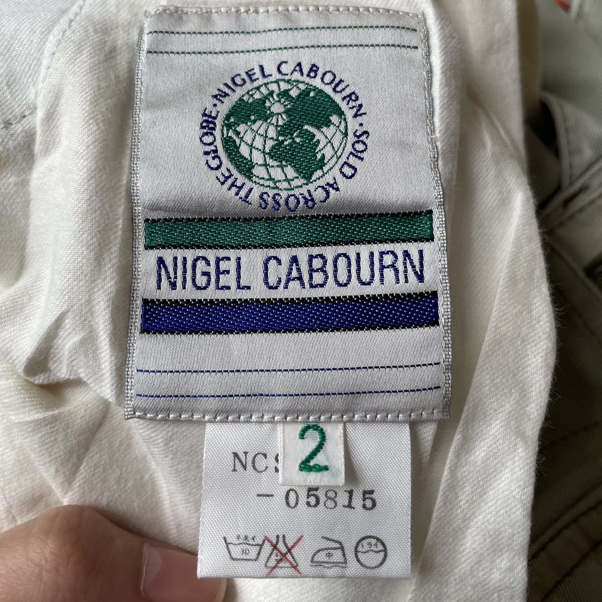 Nigel Cabourn × Vintage Vintage Brand Nigel Cabourn Pants 1990s Size US 26 / EU 42 - 11 Thumbnail