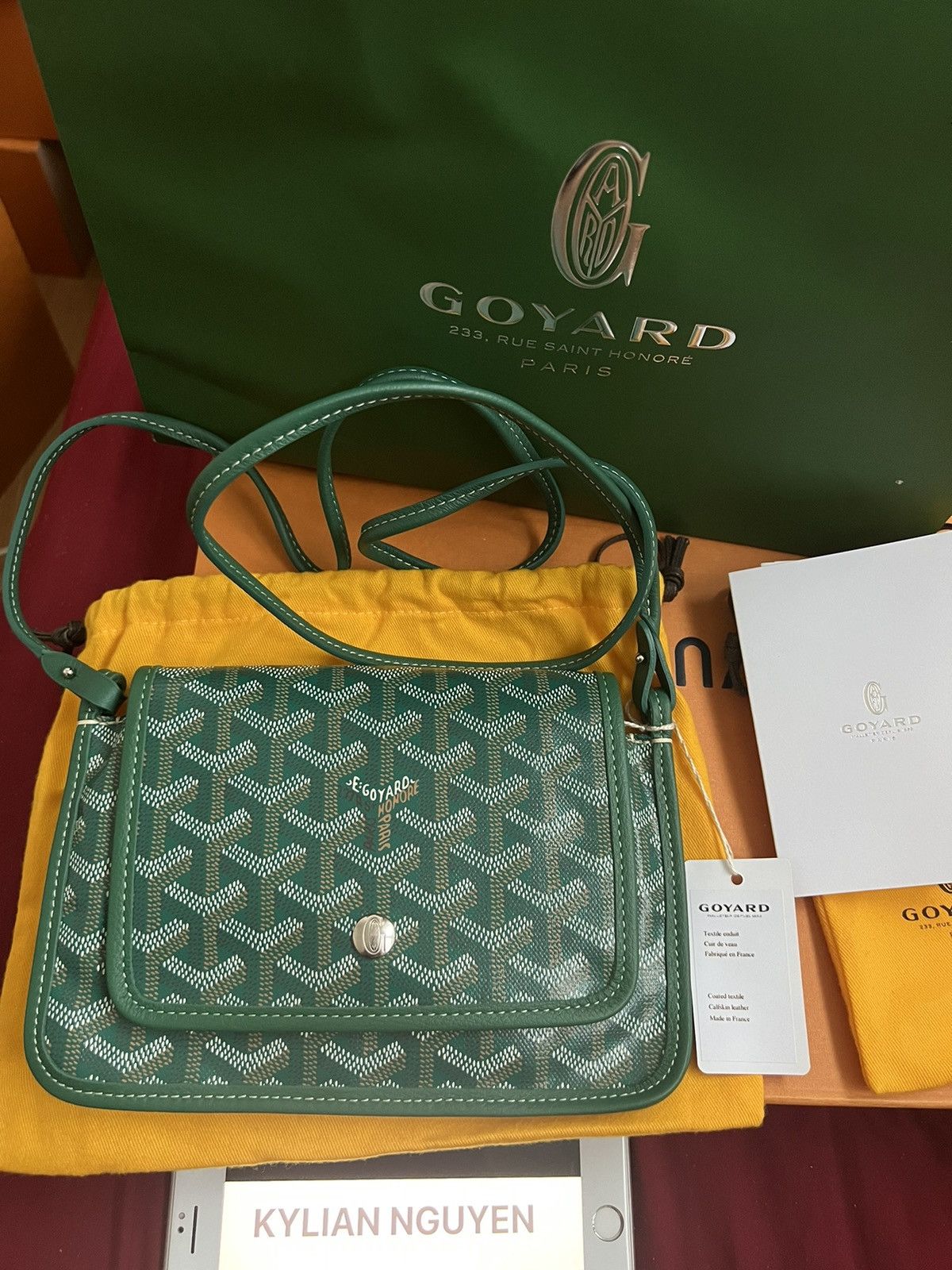 image of Goyard Plumet in Green, Women's