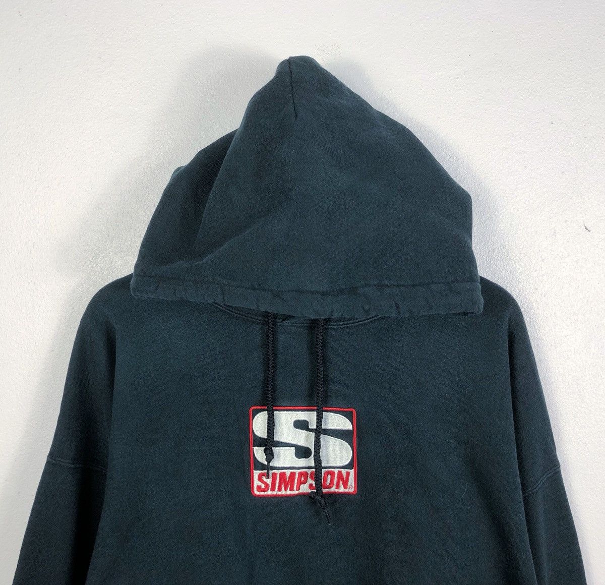 Vintage Rare Vintage Simpson Racing Embroidered Logo Hoodie Size US XL / EU 56 / 4 - 2 Thumbnail