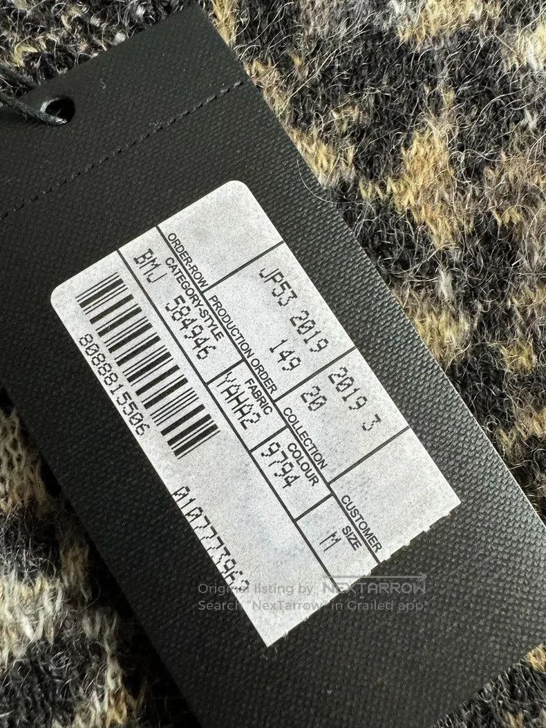 Saint Laurent Paris Saint Laurent Paris Cat leopard print sweater. Size US M / EU 48-50 / 2 - 4 Thumbnail