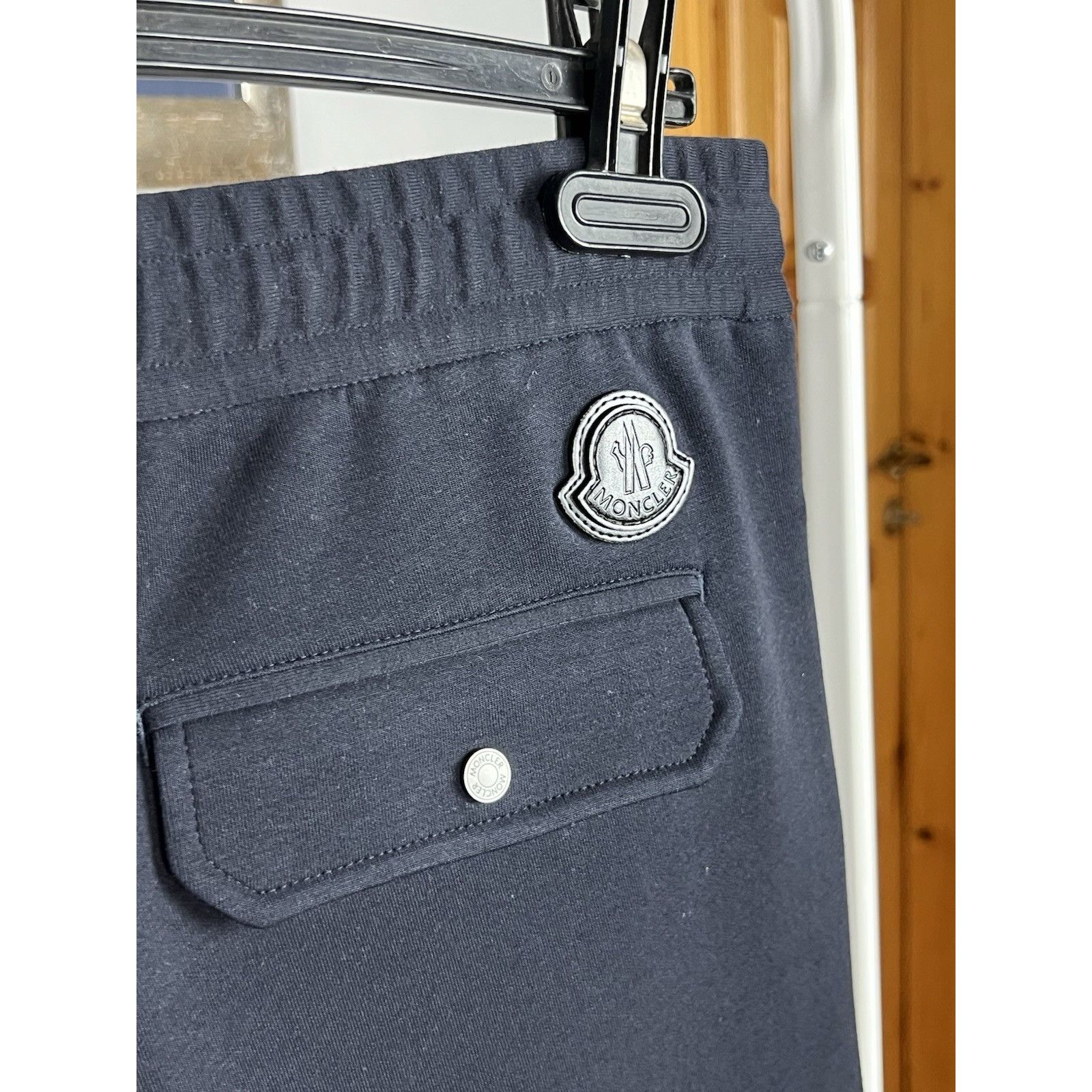 Moncler MINT! Moncler Men`s Pantalone Sportivo Blue Jogger Sweatpant Size US 32 / EU 48 - 10 Thumbnail