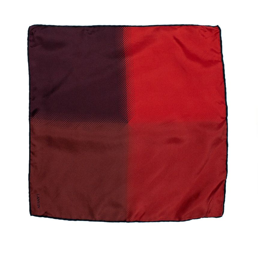 Lanvin Lanvin, pocket square in red Size ONE SIZE - 1 Thumbnail