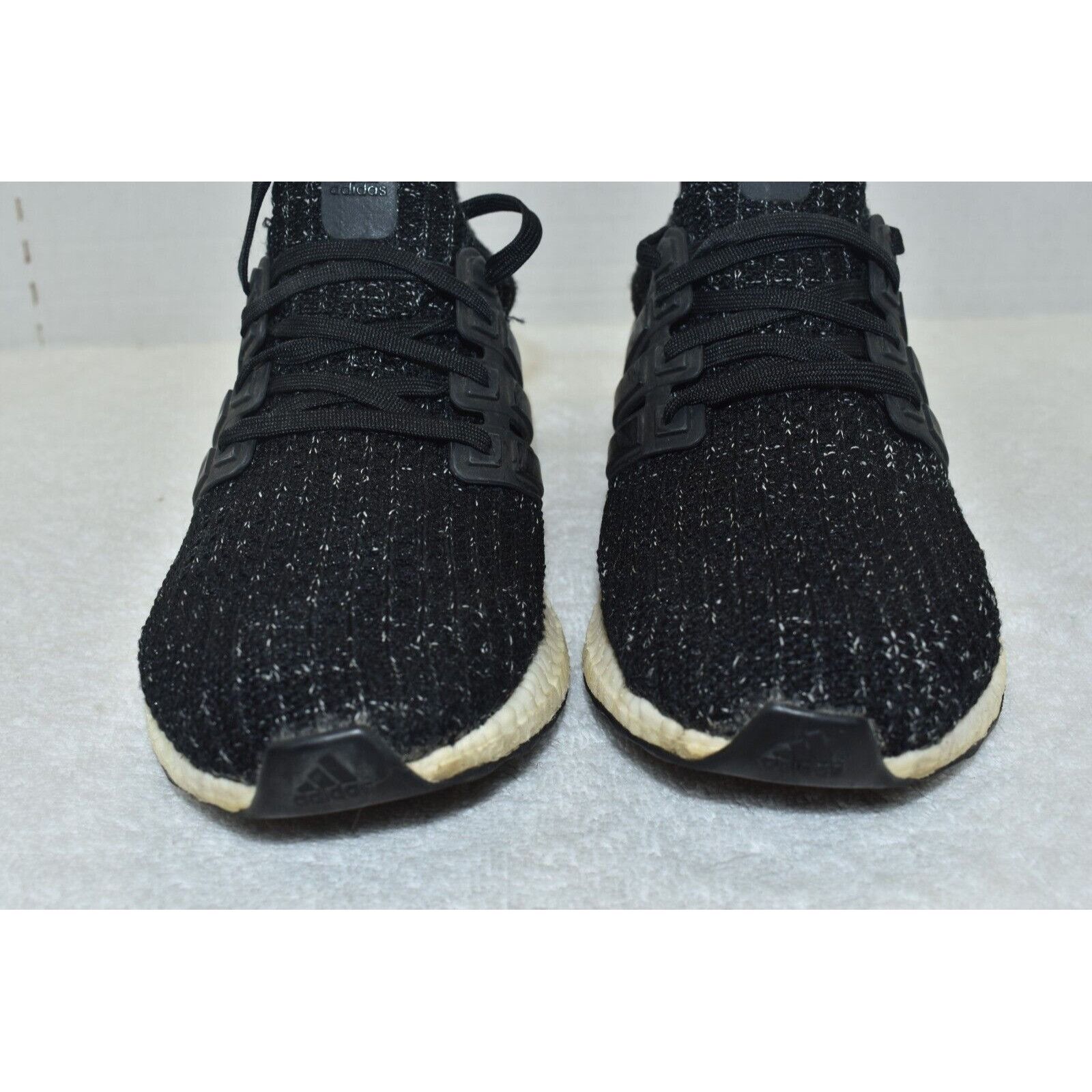 Adidas Adidas Mens UltraBoost 4.0 Running Core Black/White Speckle Size US 5 / EU 37 - 4 Thumbnail
