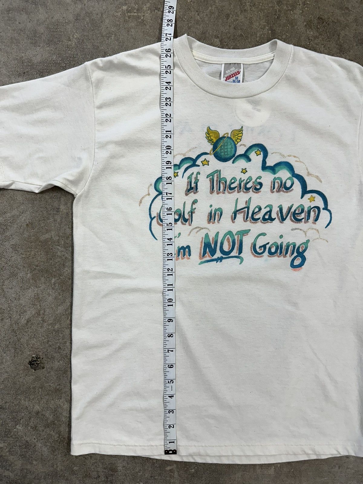 Vintage Vintage 90s If Theres No Golf In Heaven Im Not Going T-Shirt Size M / US 6-8 / IT 42-44 - 15 Thumbnail