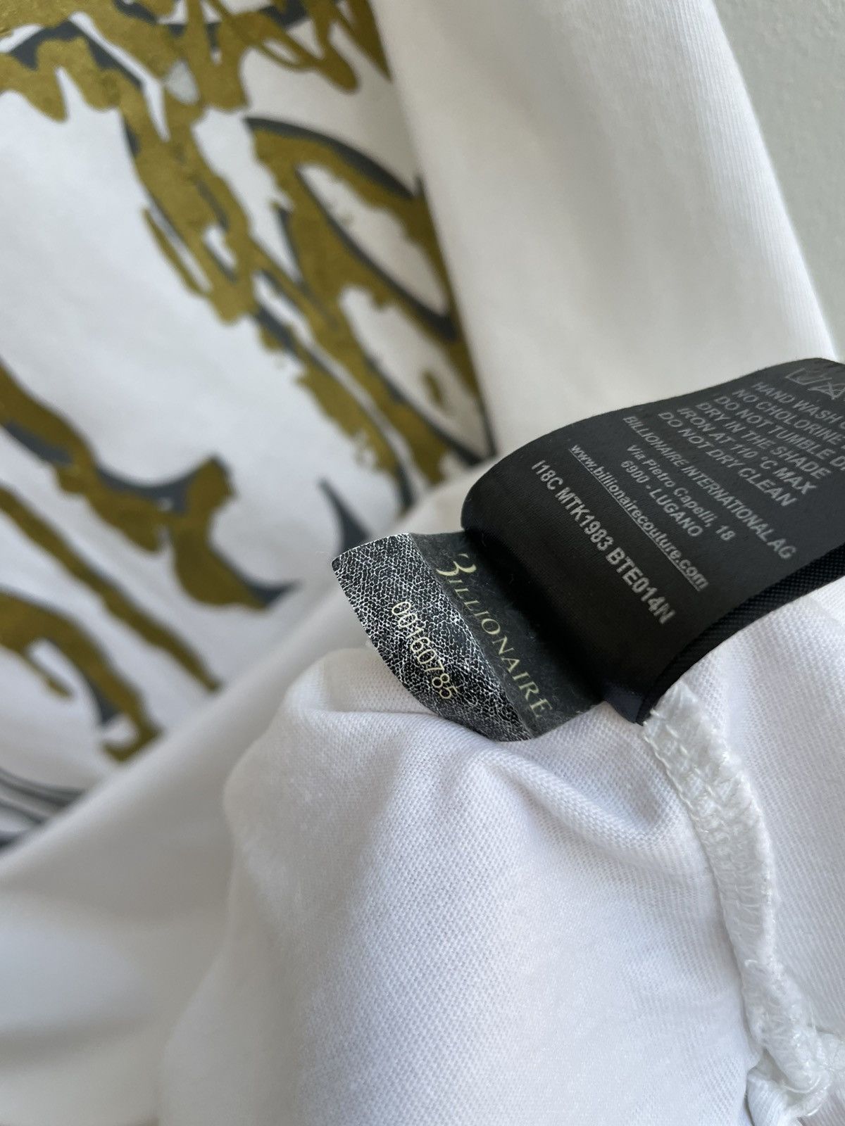 Other Billionaire T Shirt Tee White Size M Big Logo Luxury Size US M / EU 48-50 / 2 - 15 Thumbnail