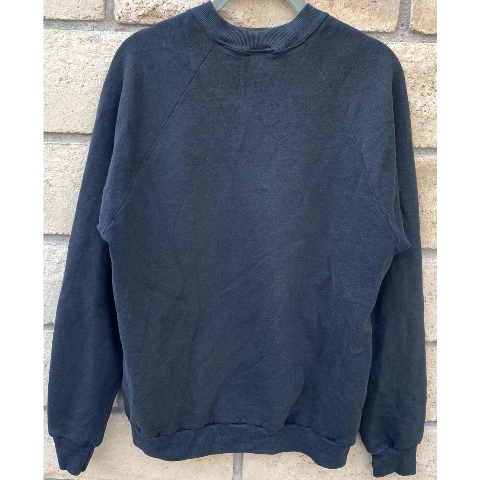 Vintage VINTAGE San Francisco Giants Baseball Raglan Sweatshirt Sweater XL Black Cotton Blend Long Sleeve Graphic Print 80s Mens Sweatshirt Size US XL / EU 56 / 4 - 7 Thumbnail