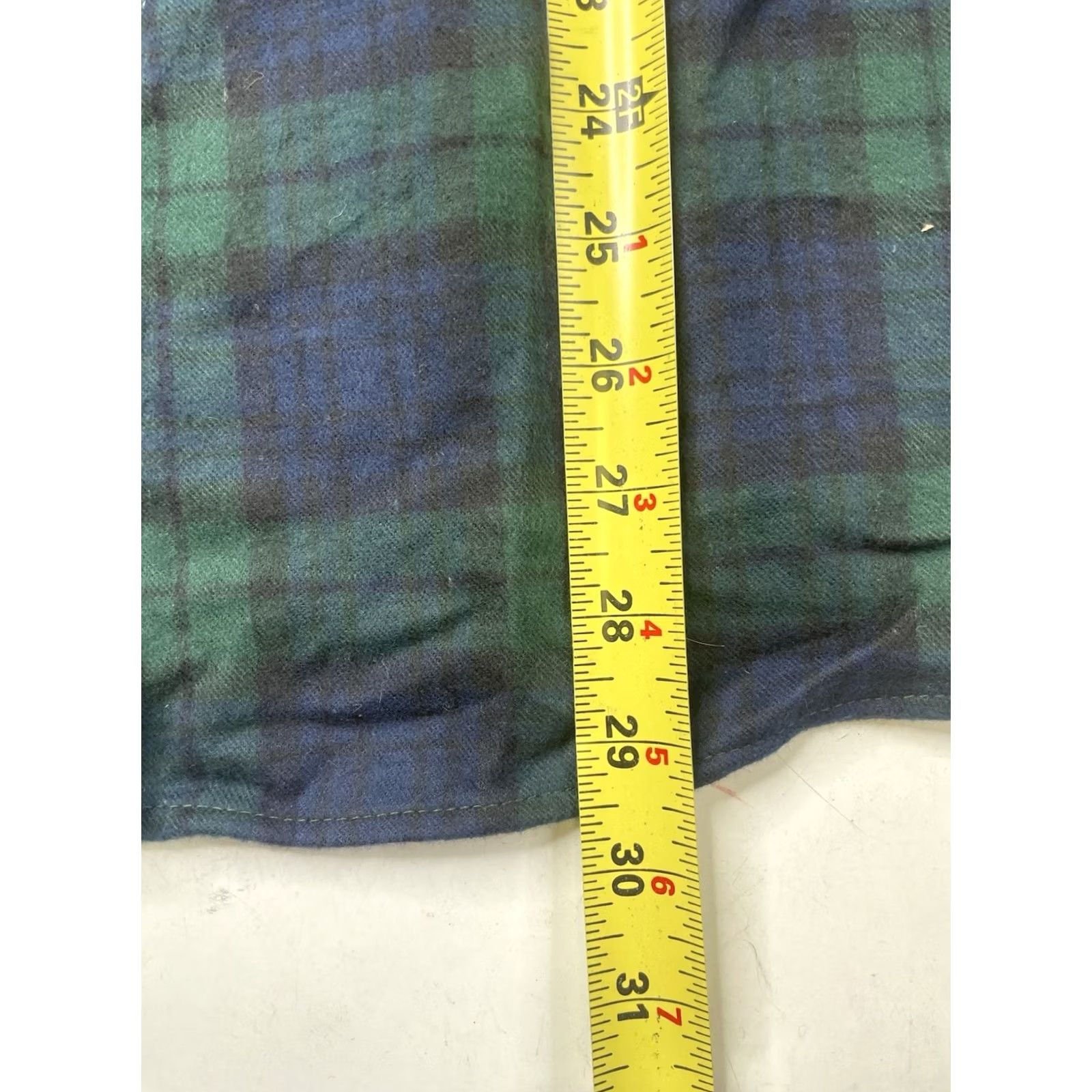 Vintage LL Bean Flannel Shirt WomenS XL Black Watch Tartan Plaid Slightly Fit Size XL / US 12-14 / IT 48-50 - 5 Thumbnail