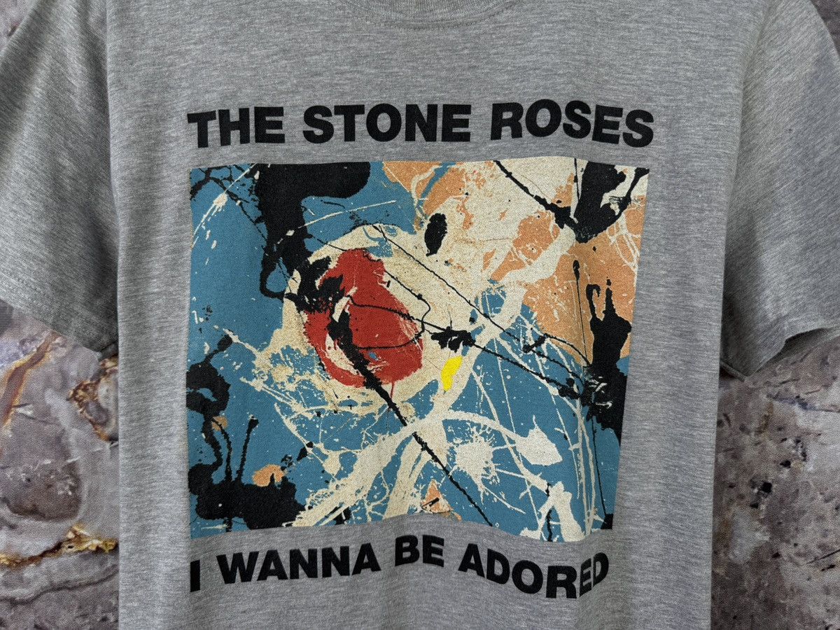 The Rolling Stones Men’s The Stone Roses T-Shirt Rock Band Size Medium Size US M / EU 48-50 / 2 - 5 Thumbnail