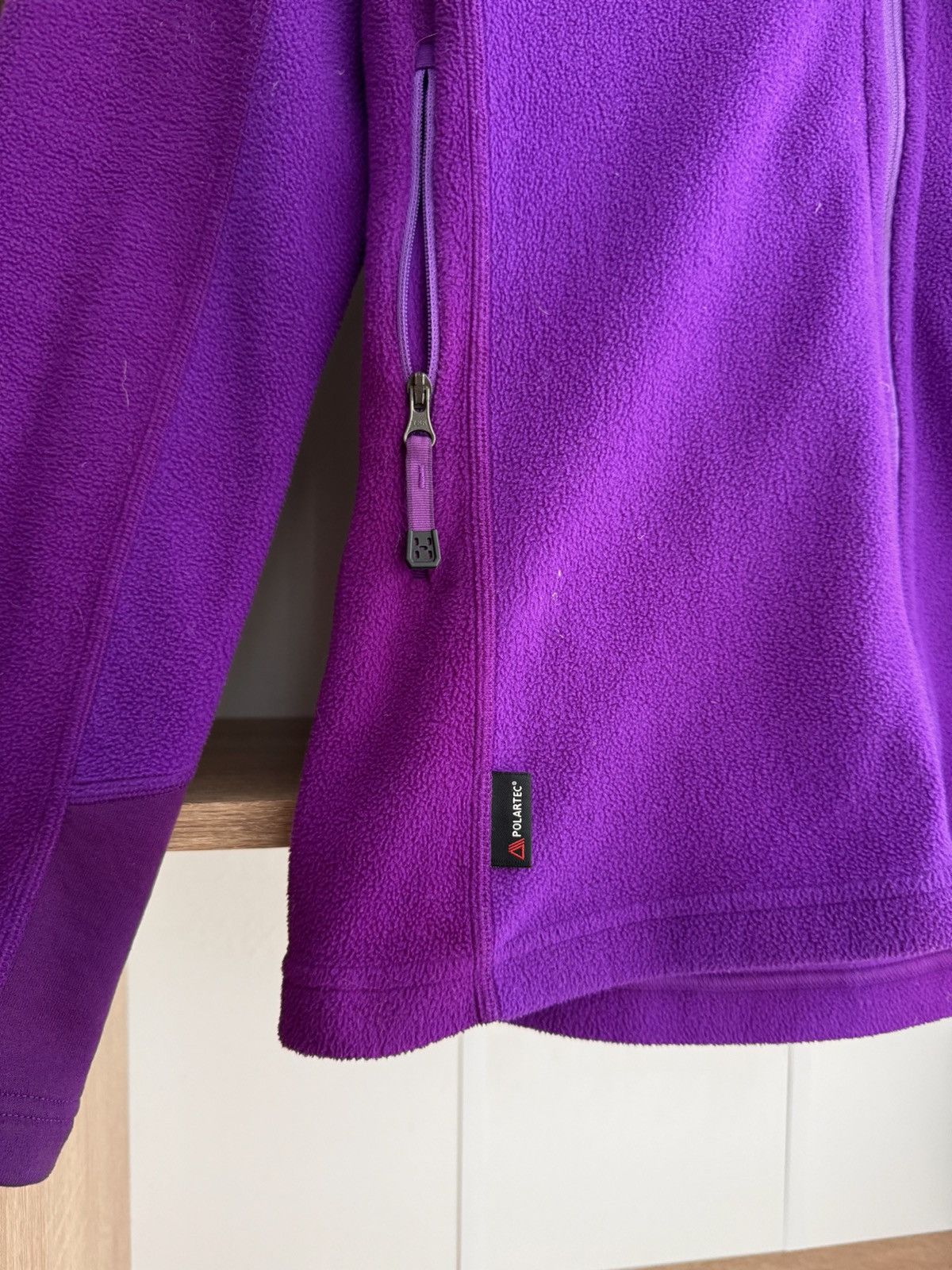Haglofs × Vintage Vintage Haglofs Astro Scandinavian Purple W’ Fleece Jacket Size S / US 4 / IT 40 - 7 Thumbnail