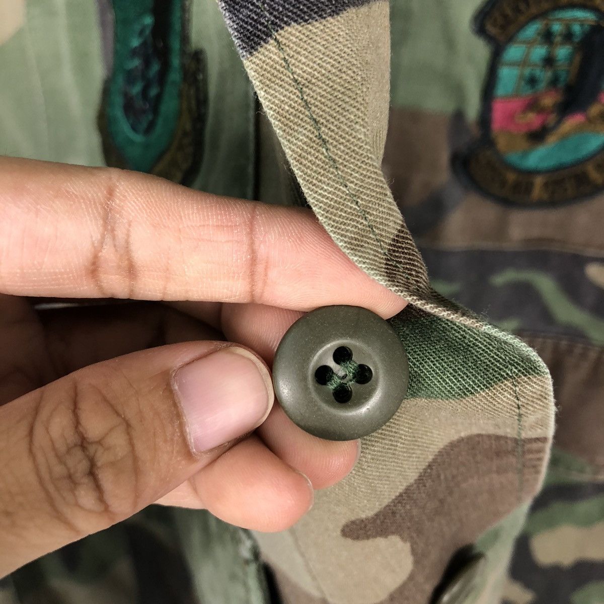 Other 📌Vintage Air Force Us Military Camouflage Biker Jacket Vest Size US M / EU 48-50 / 2 - 16 Thumbnail