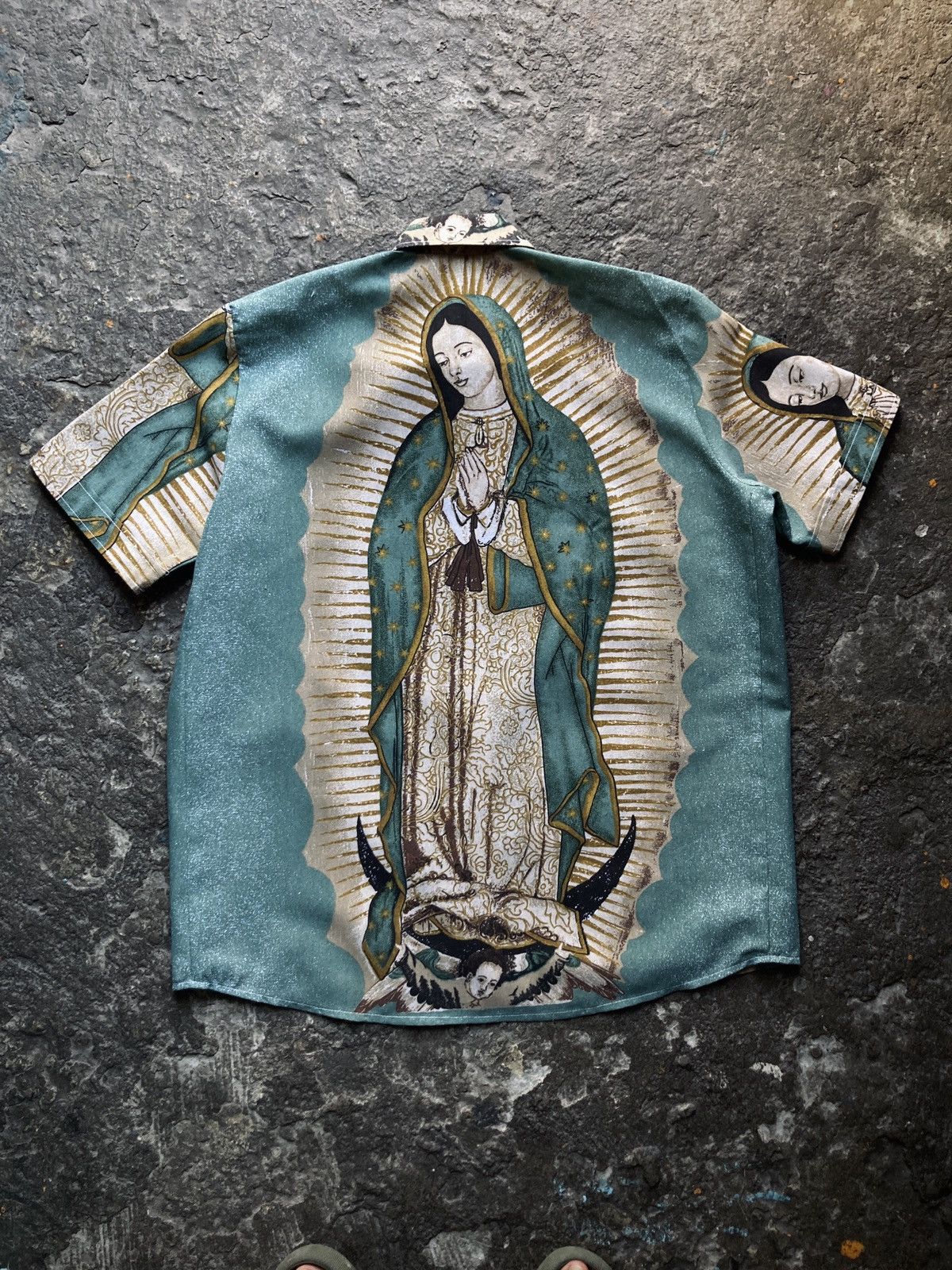 Vintage Virgin Mary / Virgen De Guadalupe Size US L / EU 52-54 / 3 - 8 Thumbnail