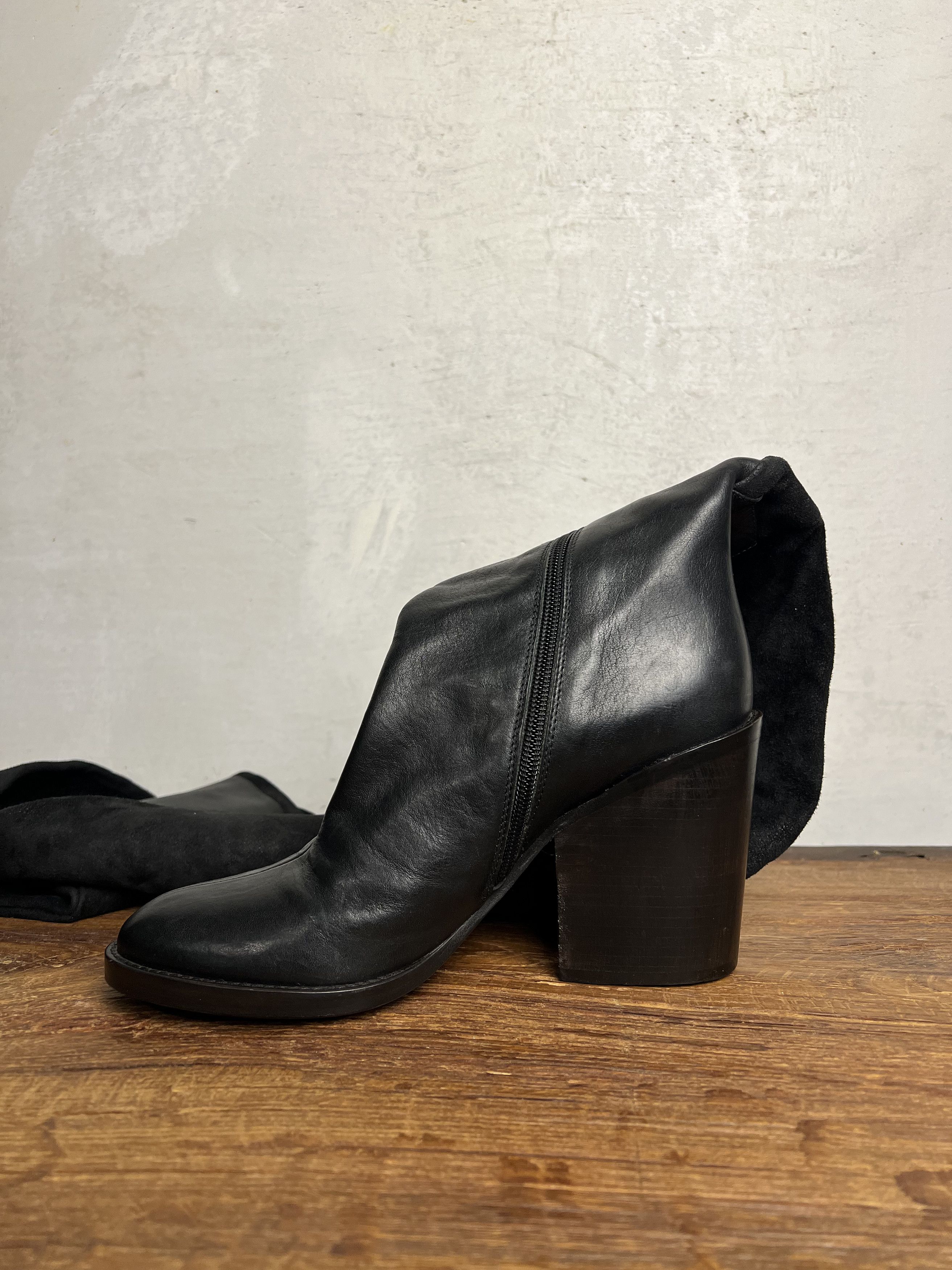 Haider Ackermann Haider Ackermann FW13 High Knee Deer Leather Boots Size US 9 / IT 39 - 8 Thumbnail