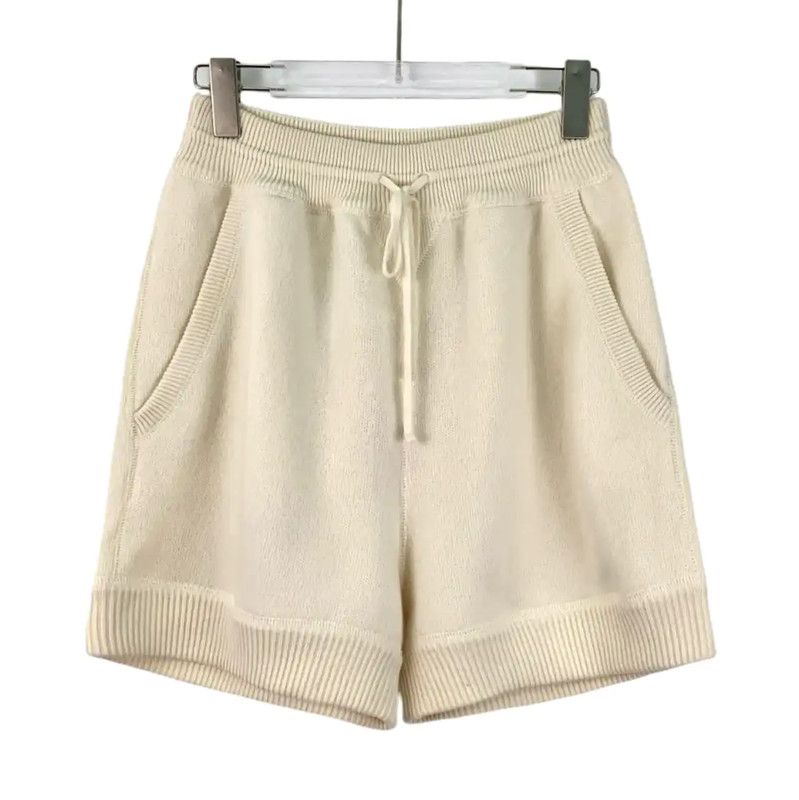 Miu Miu Miu Miu Beige Wool Women’s Shorts 0089 Size 23" - 1 Thumbnail