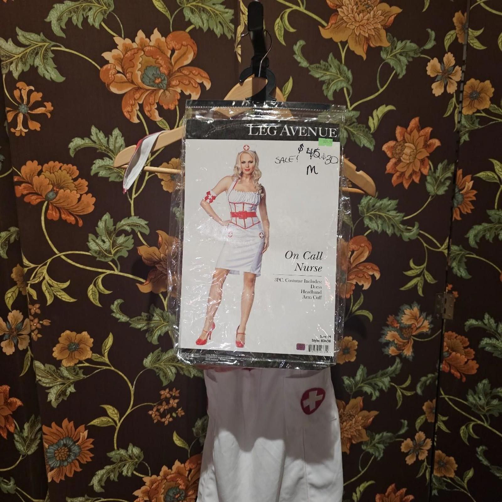 Designer Leg Avenue Women's Nurse Halloween Costume Size ONE SIZE - 2 Thumbnail