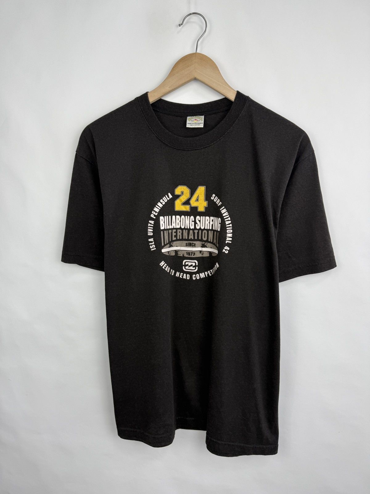 Billabong 🇺🇸 Vintage 90s Billabong Surfing International Australia Tee Size US L / EU 52-54 / 3 - 3 Thumbnail