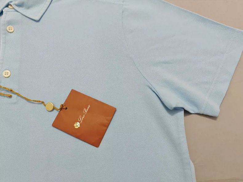 Loro Piana LORO PIANA Short-sleeved polo shirt for men Size S / US 4 / IT 40 - 5 Thumbnail