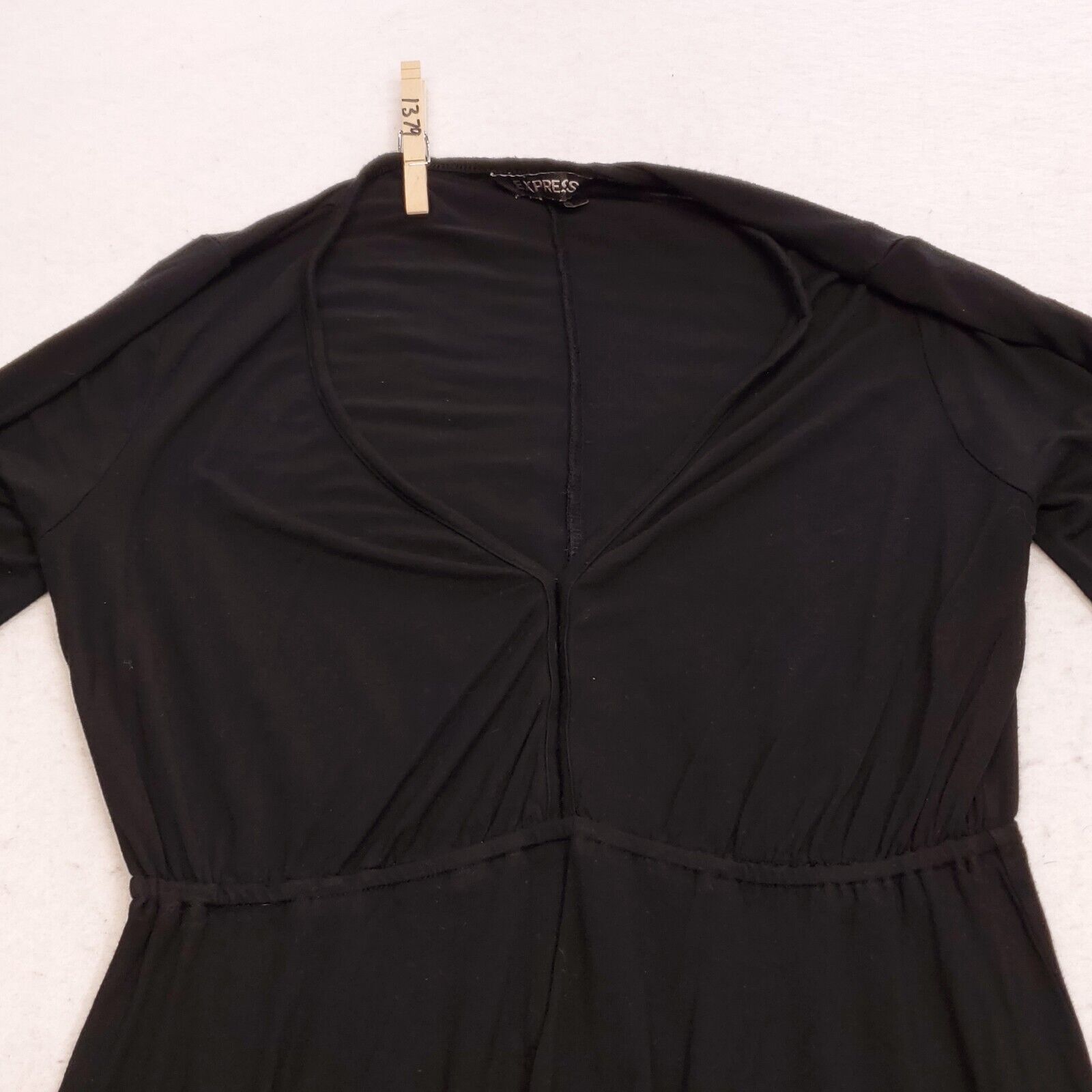 Express Express Casual Long Sleeve Top Dress Womens Size M Black Size M / US 6-8 / IT 42-44 - 1 Thumbnail