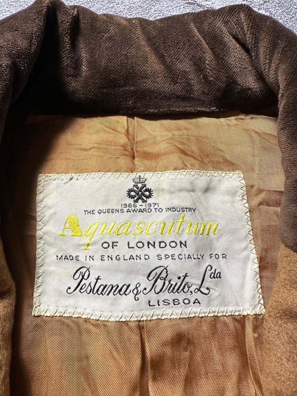 Aquascutum × Vintage 1960s💥Vintage Aquascutum Pure Cashmere 100% Coat Size M / US 6-8 / IT 42-44 - 8 Thumbnail