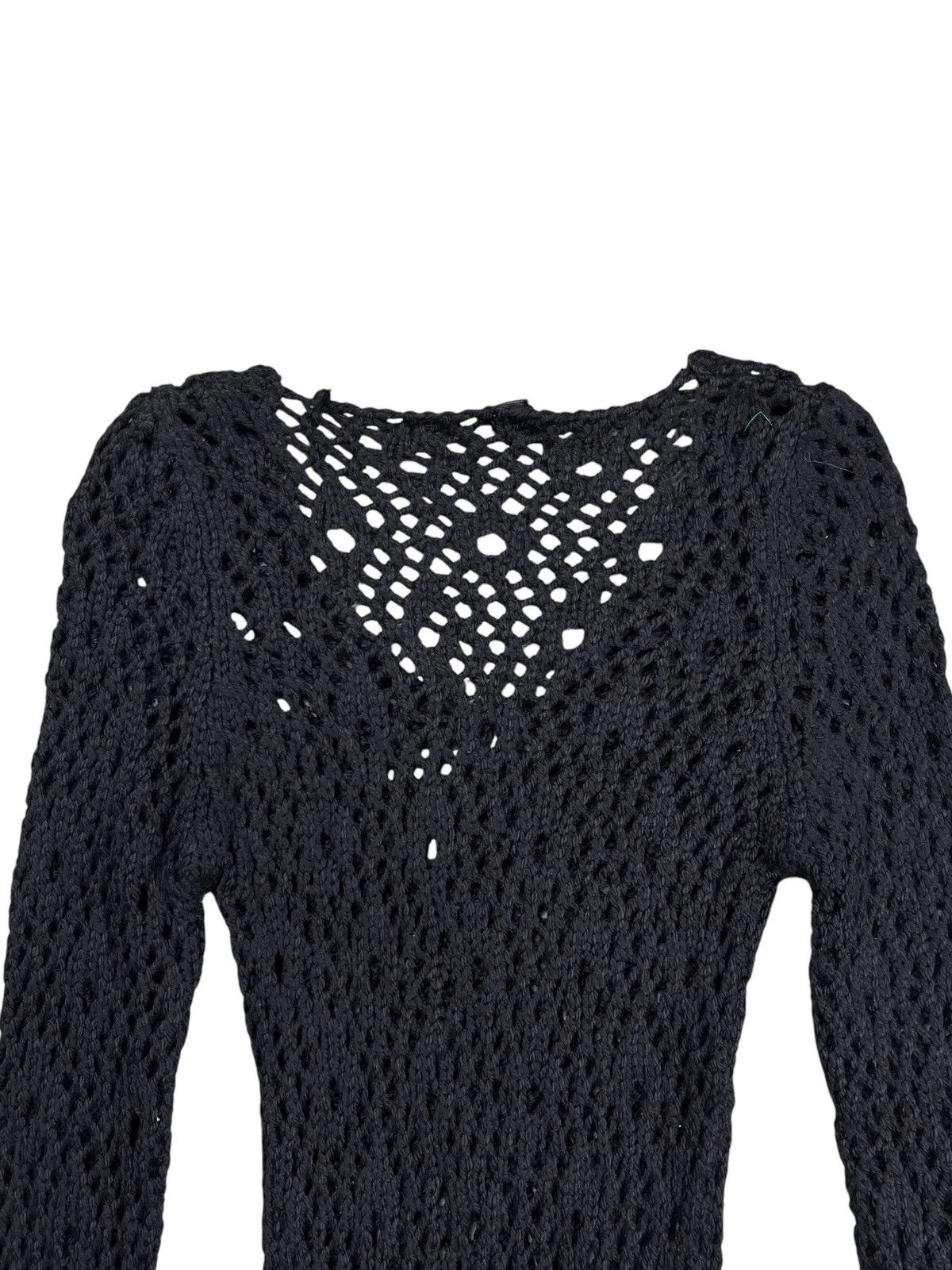 Dolce & Gabbana Archive Dolce Gabbana - Black Knitted Dress Size M / US 6-8 / IT 42-44 - 6 Thumbnail