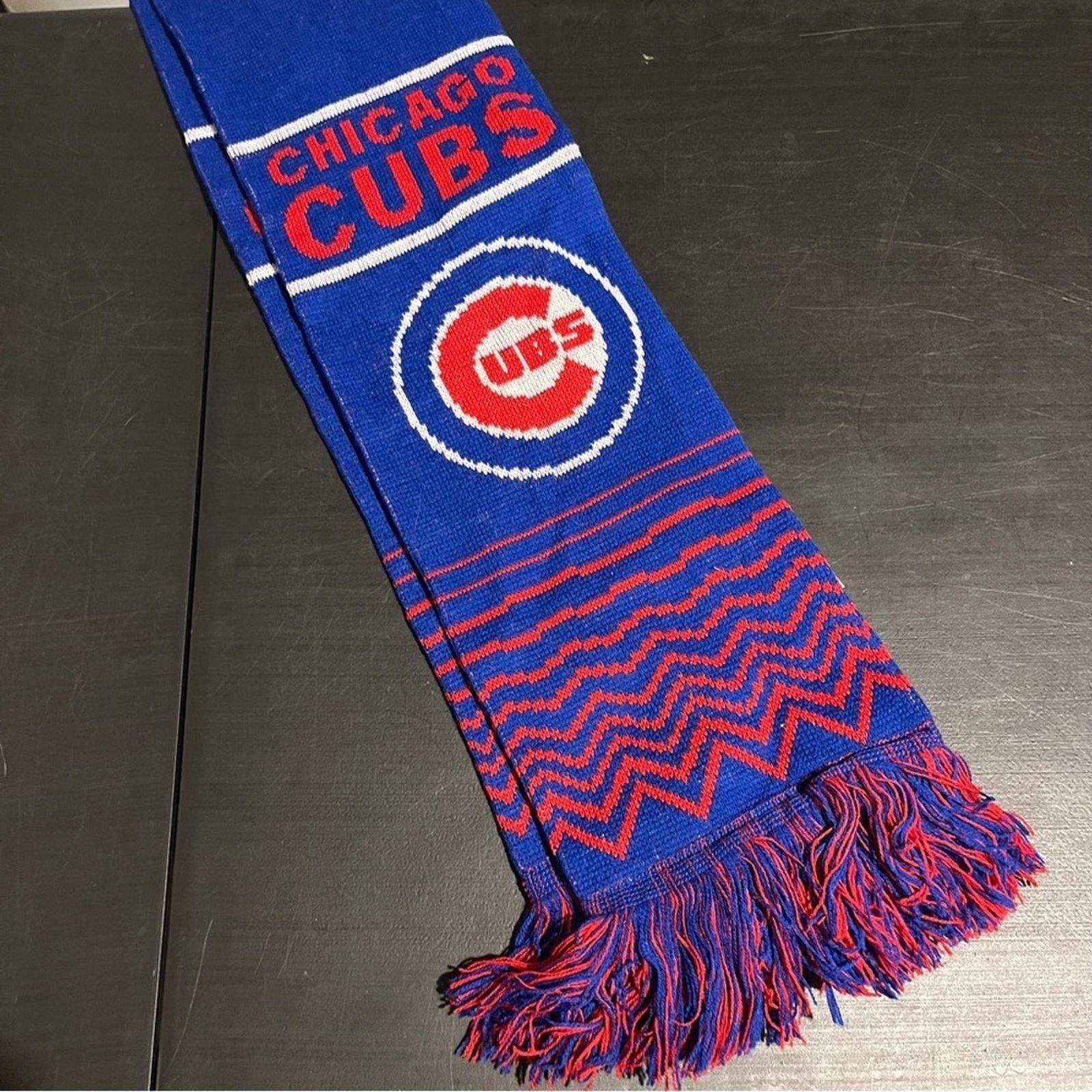 Other MLB Chicago Cubs 2016 Edition World Series Scarf Blue Red Size 32 - 2 Thumbnail