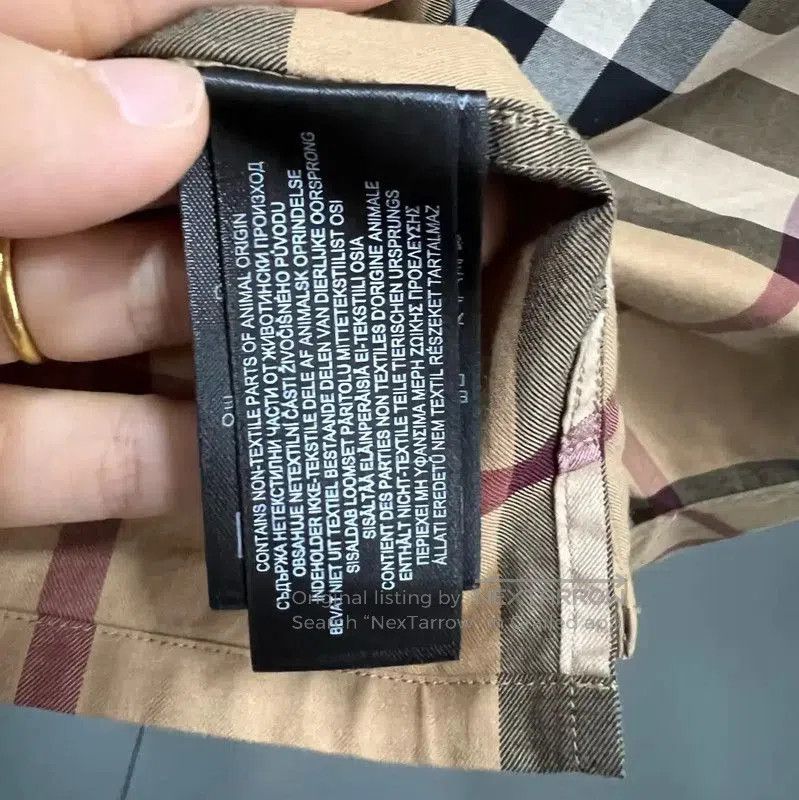 Burberry Burberry Summer Khaki Check Short Sleeve Shirt. Size S / US 4 / IT 40 - 4 Thumbnail