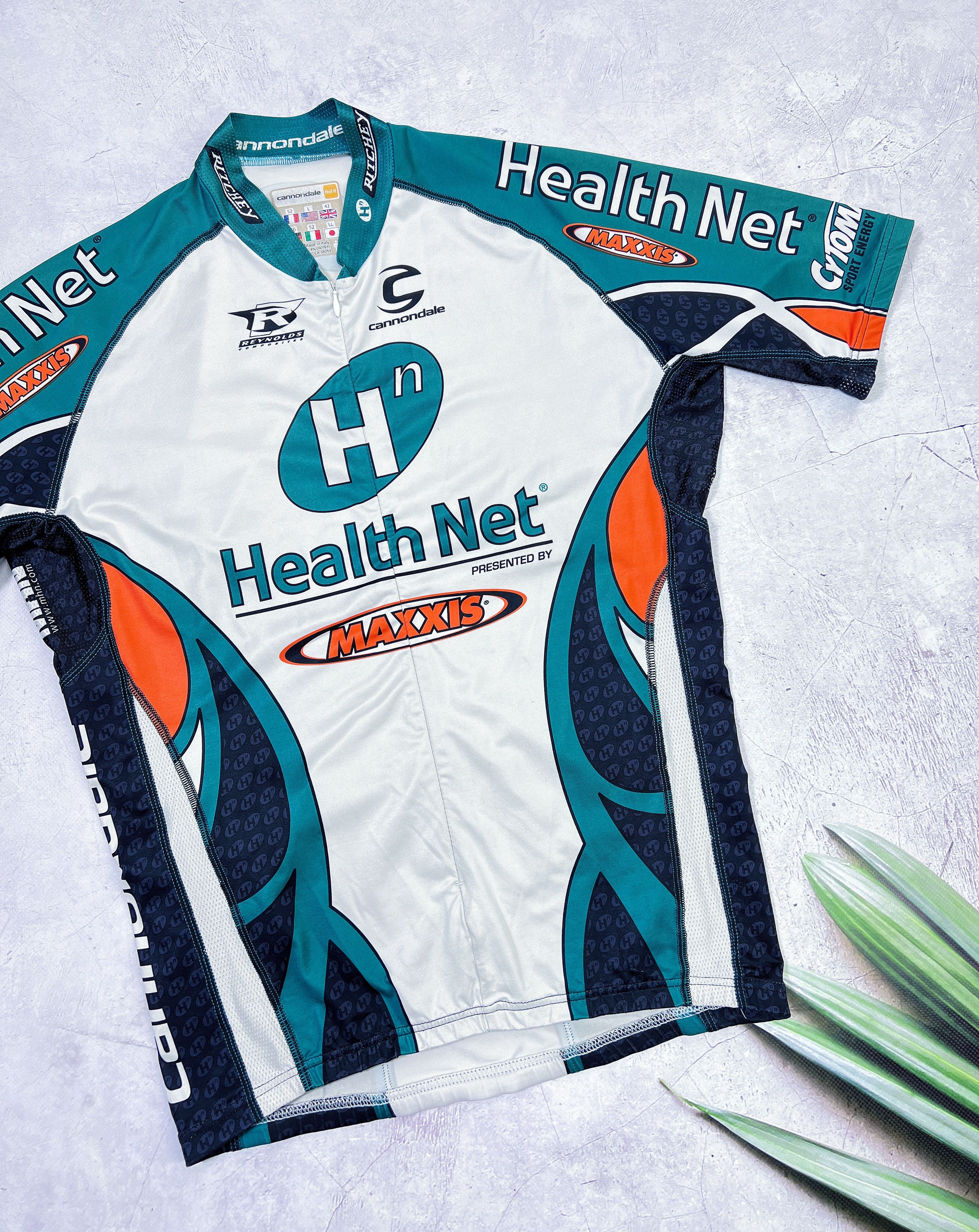 Sports Specialties Cannondale Health Net Cycling Jersey Maxxis Size US M / EU 48-50 / 2 - 2 Thumbnail