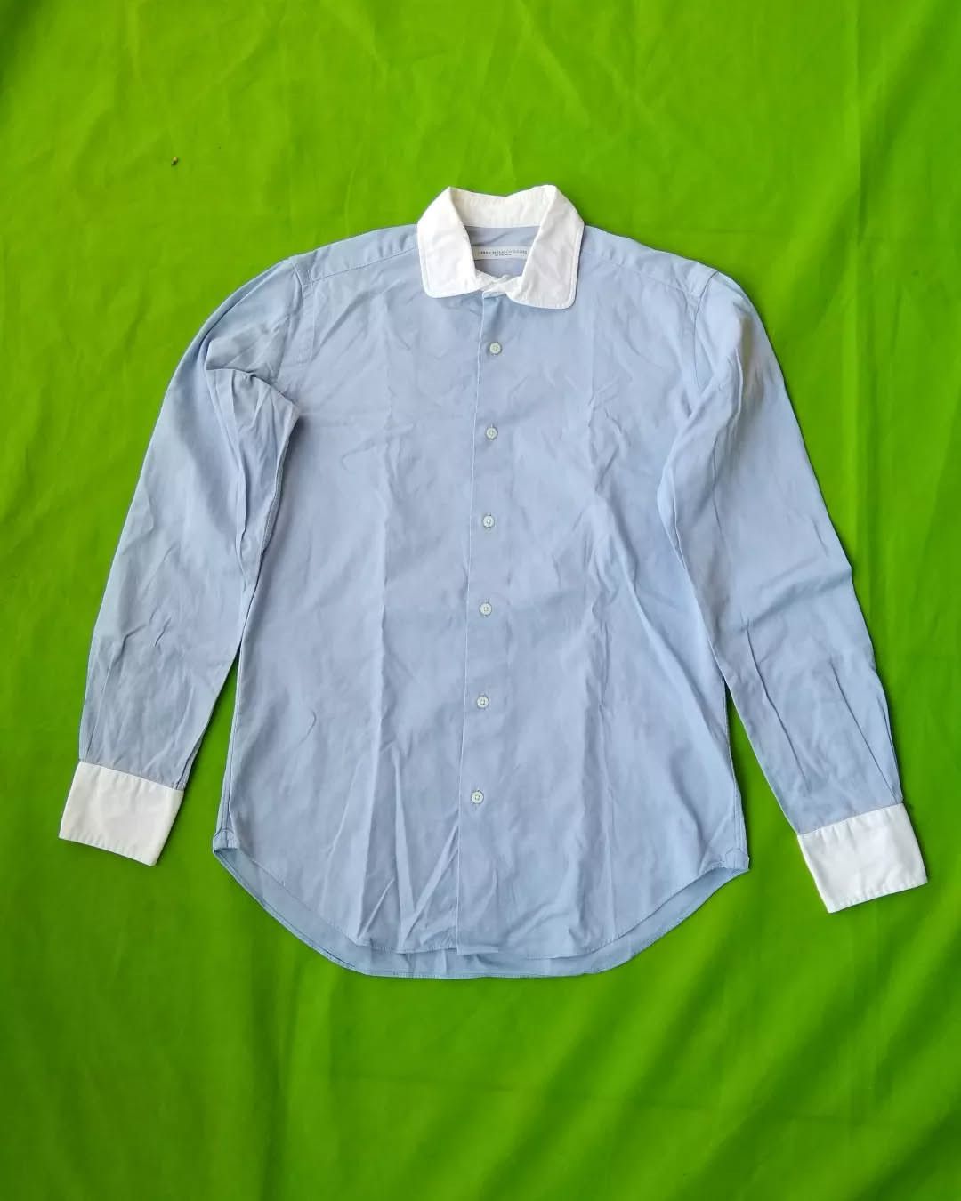 Japanese Brand × Other × URBAN RESEARCH DOORS Urban Research Basic Blue Shirt Size US M / EU 48-50 / 2 - 2 Thumbnail
