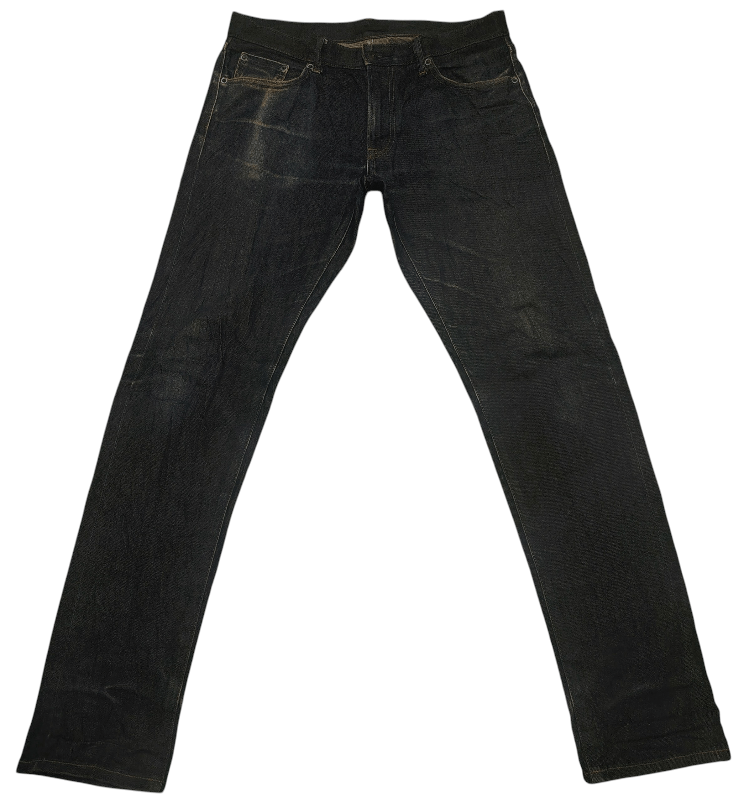 Undercover × Uniqlo Japan Uniqlo Selvedge Jeans Distressed Jeans Size US 34 / EU 50 - 1 Thumbnail
