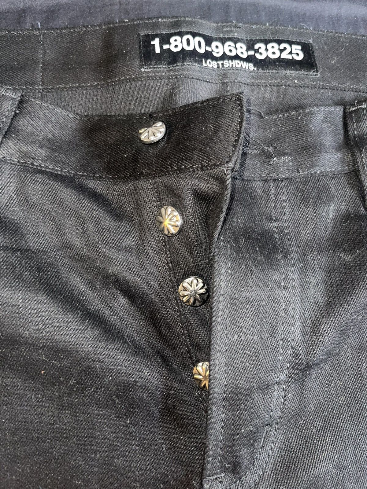 LOSTSHDWS Lost Shdws Black & Blue Jeans Size US 38 / EU 54 - 2 Thumbnail