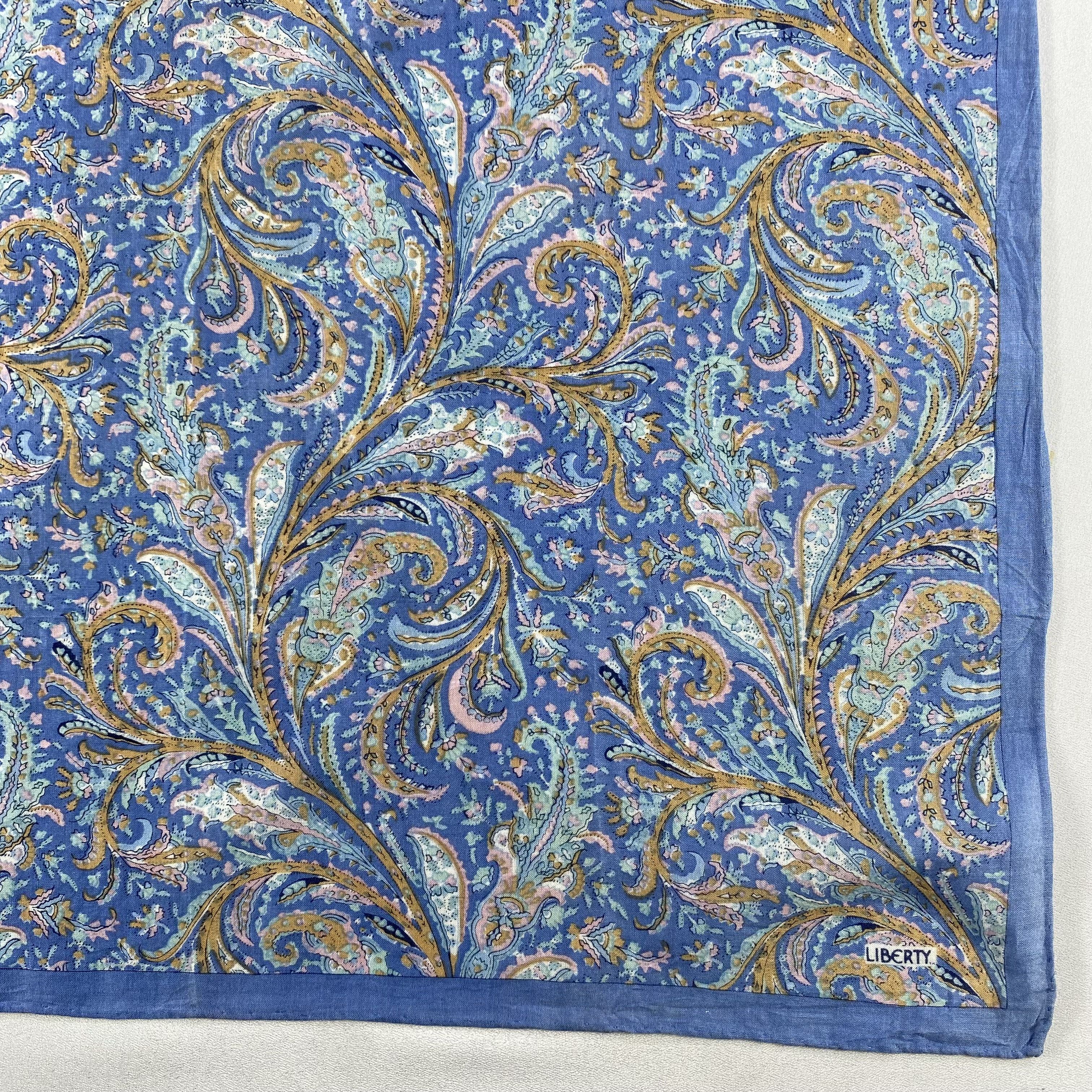 Liberty × Vintage Liberty Bandana/ Handkerchief / Neckerchief Size ONE SIZE - 3 Thumbnail