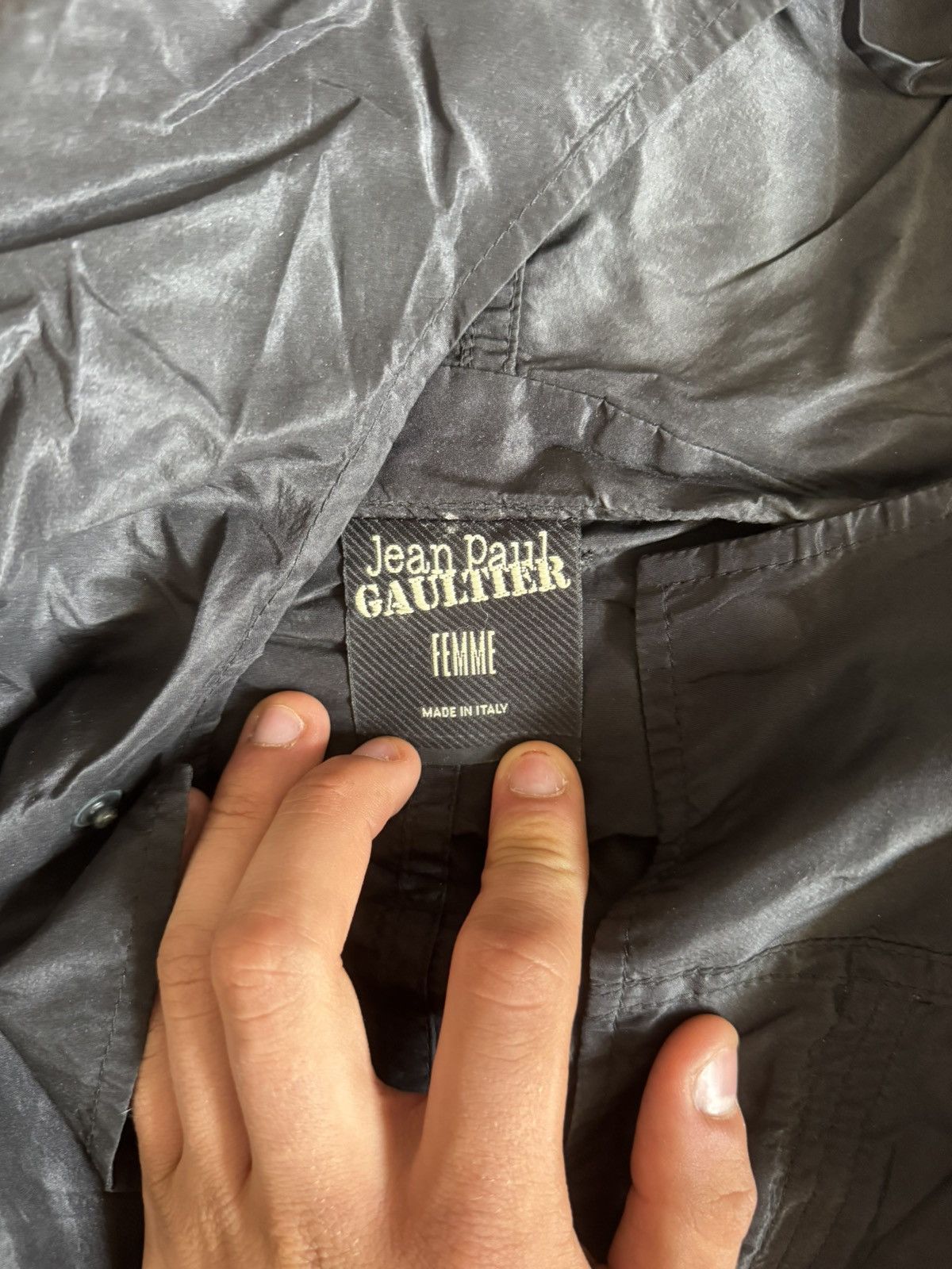 Jean Paul Gaultier Jean Paul Gaultier archive jacket nylon vintage designer Size L / US 10 / IT 46 - 7 Thumbnail