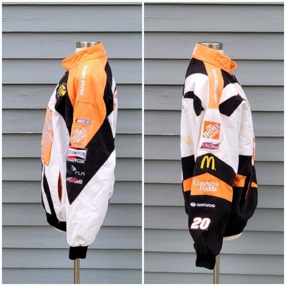 Chase Authentics Vintage 90s y2k Chase Authentics Tony Stewart Home Depot Nas Size US L / EU 52-54 / 3 - 3 Thumbnail