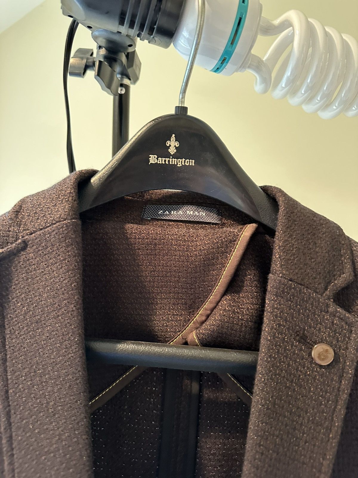 Zara Brown Zara Jacket Size 38R - 4 Thumbnail