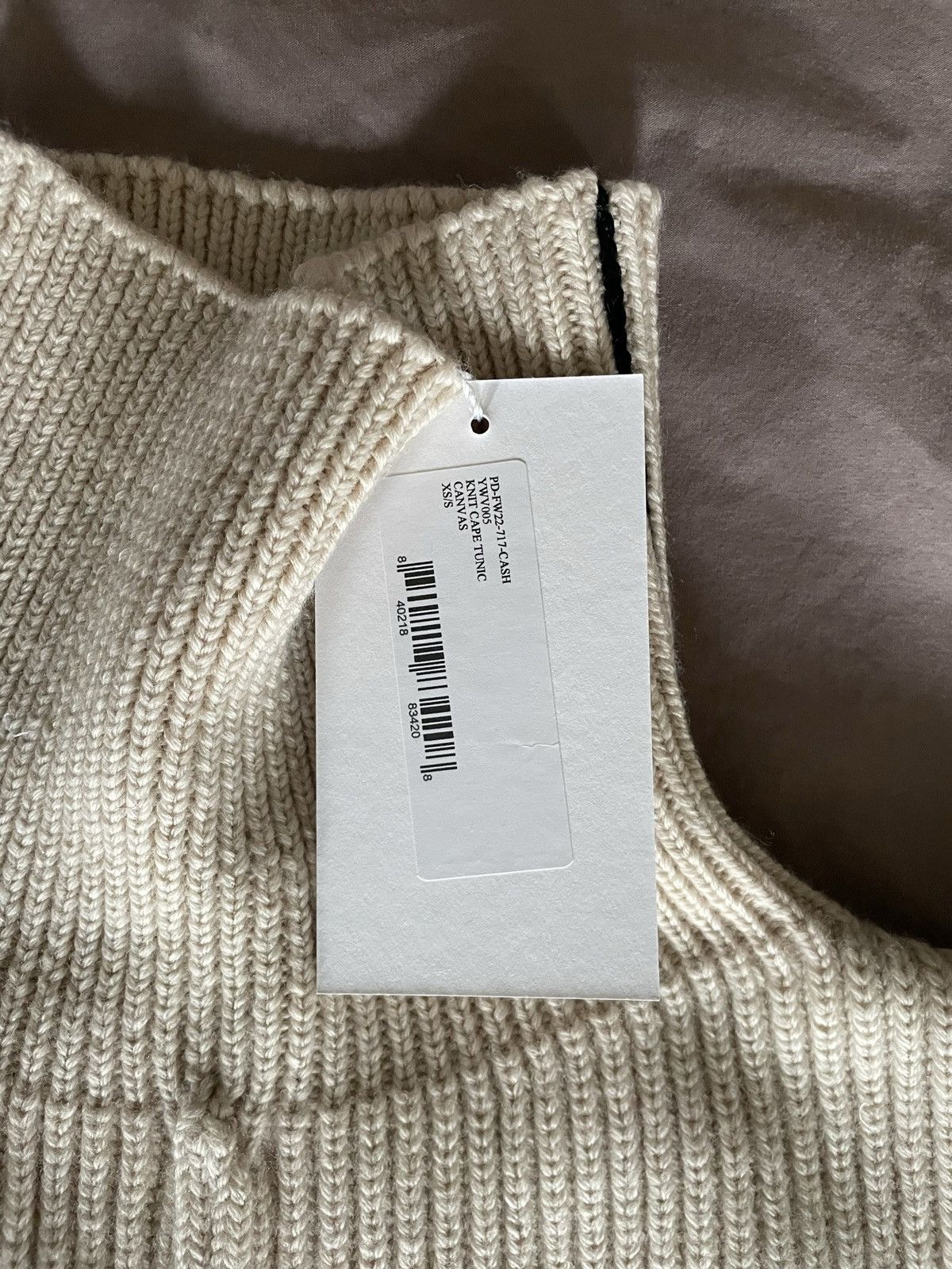 Peter Do PETER DO KNIT CAPE TUNIC - size XS/S Size S / US 4 / IT 40 - 7 Thumbnail