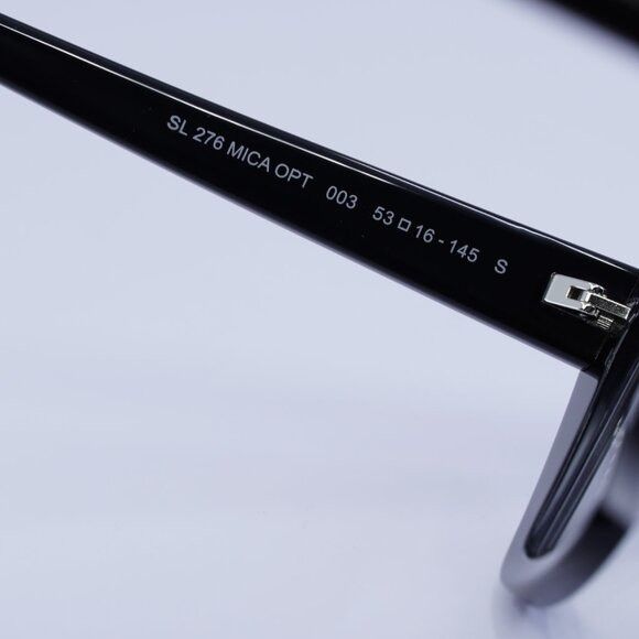 Saint Laurent Paris 🕶️ New Saint Laurent SL276 MICA OPT 003 Eyeglasses - Black Size ONE SIZE - 8 Thumbnail