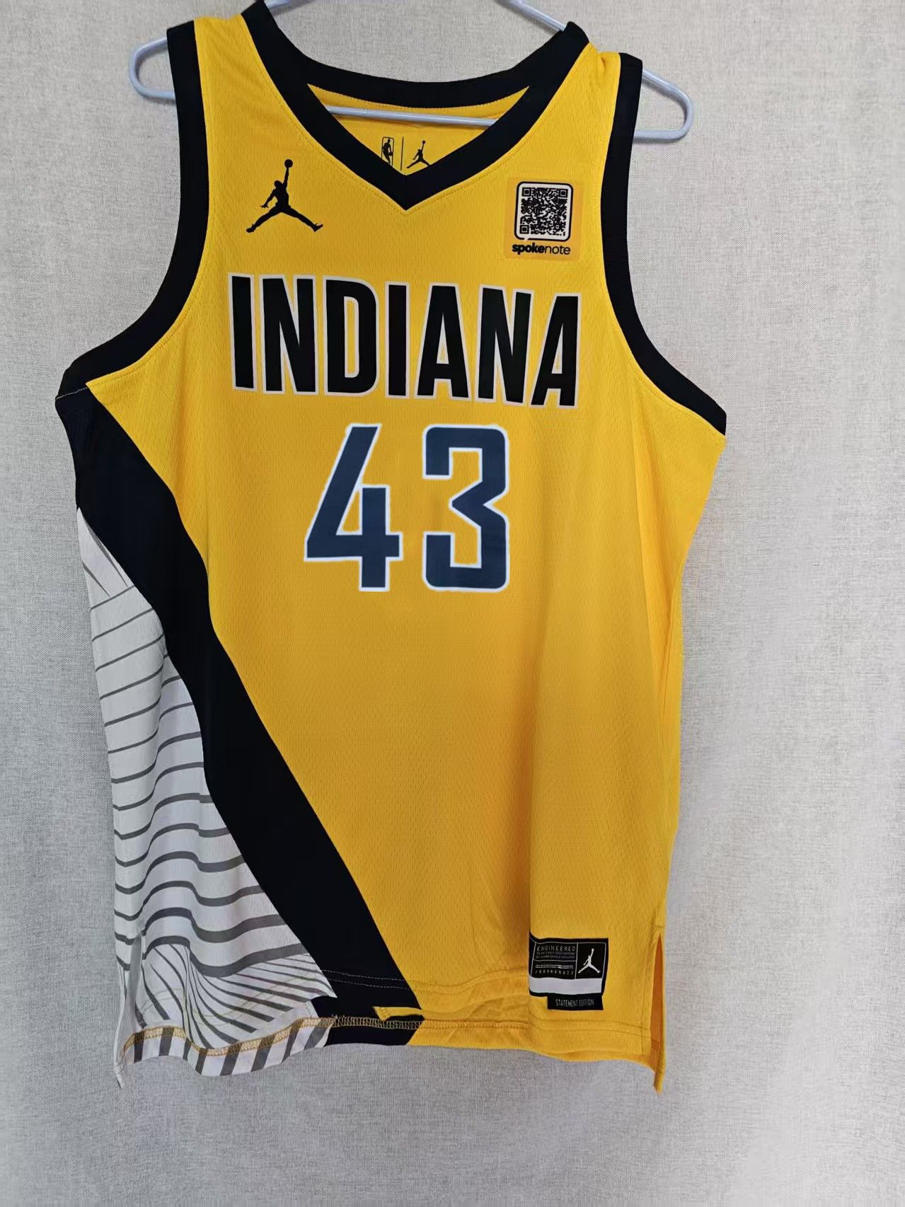 NBA Indiana Pacers 43 Pascal Siakam Jersey S Size US S / EU 44-46 / 1 - 2 Thumbnail