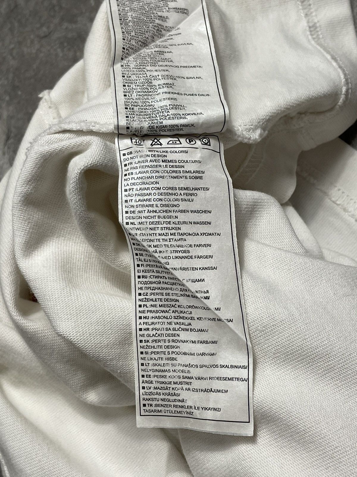 Nike Nike Vintage England Rugby 02 White Heavy Cotton Polo Shirt Size US L / EU 52-54 / 3 - 7 Thumbnail
