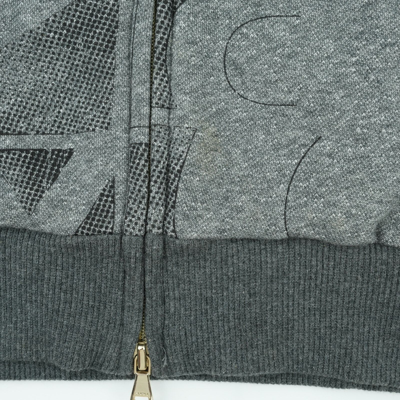 Fubu Vtg Fubu NYC 1992 Hoodie Womens S Gray Allover Print Y2K Size S / US 4 / IT 40 - 7 Thumbnail
