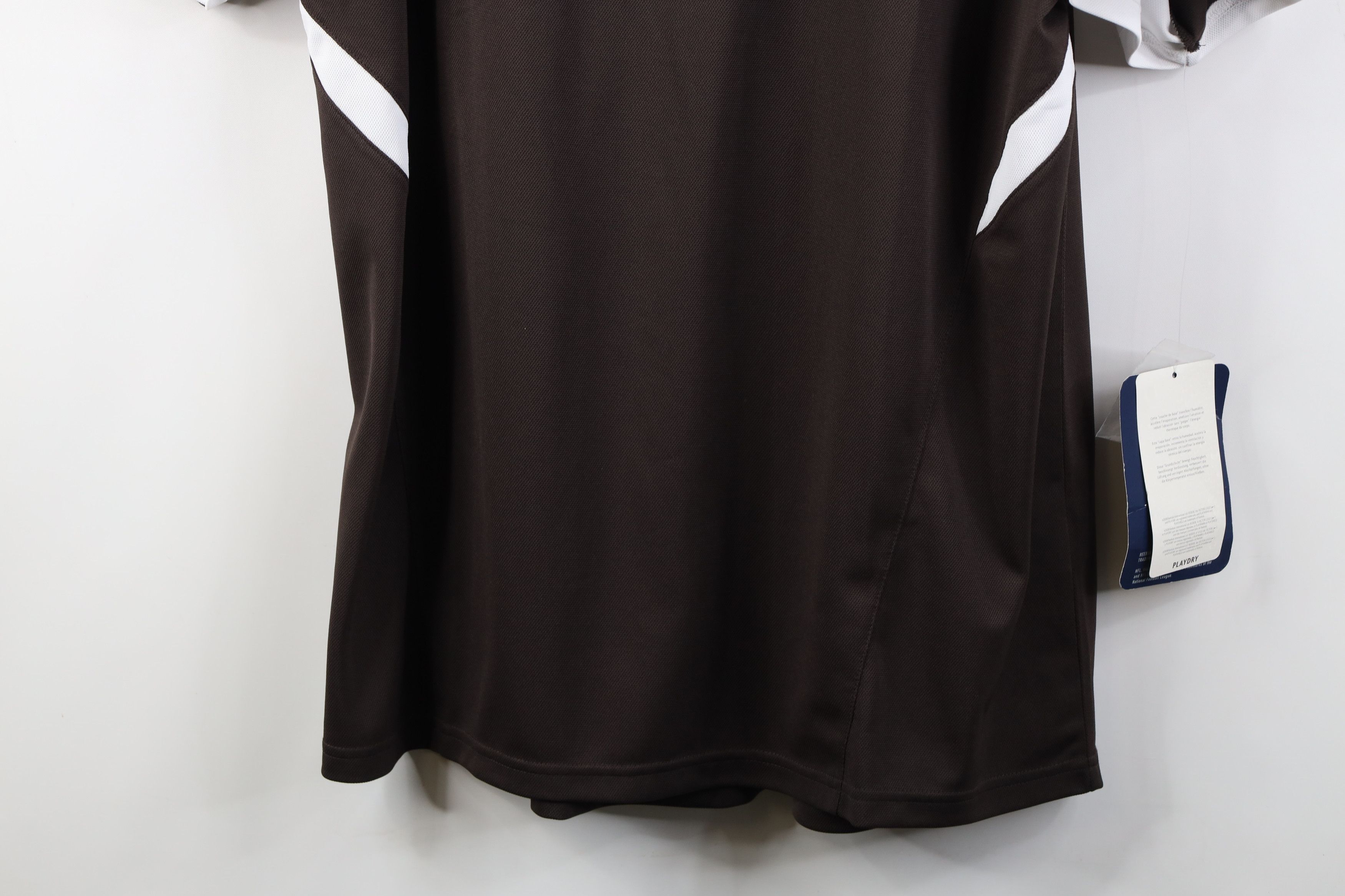 Reebok Deadstock Vintage Y2K Reebok Browns Football Golf Polo Shirt Size US L / EU 52-54 / 3 - 3 Thumbnail